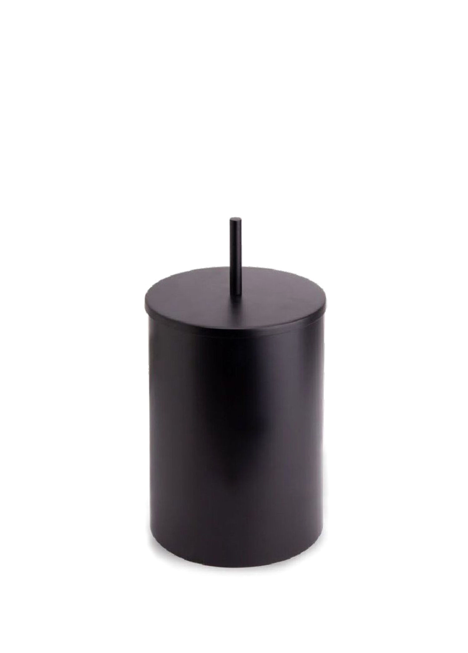 System Bathroom Accessories - Siyah Banyo Çöp Kovası 3 Lt - Siyah