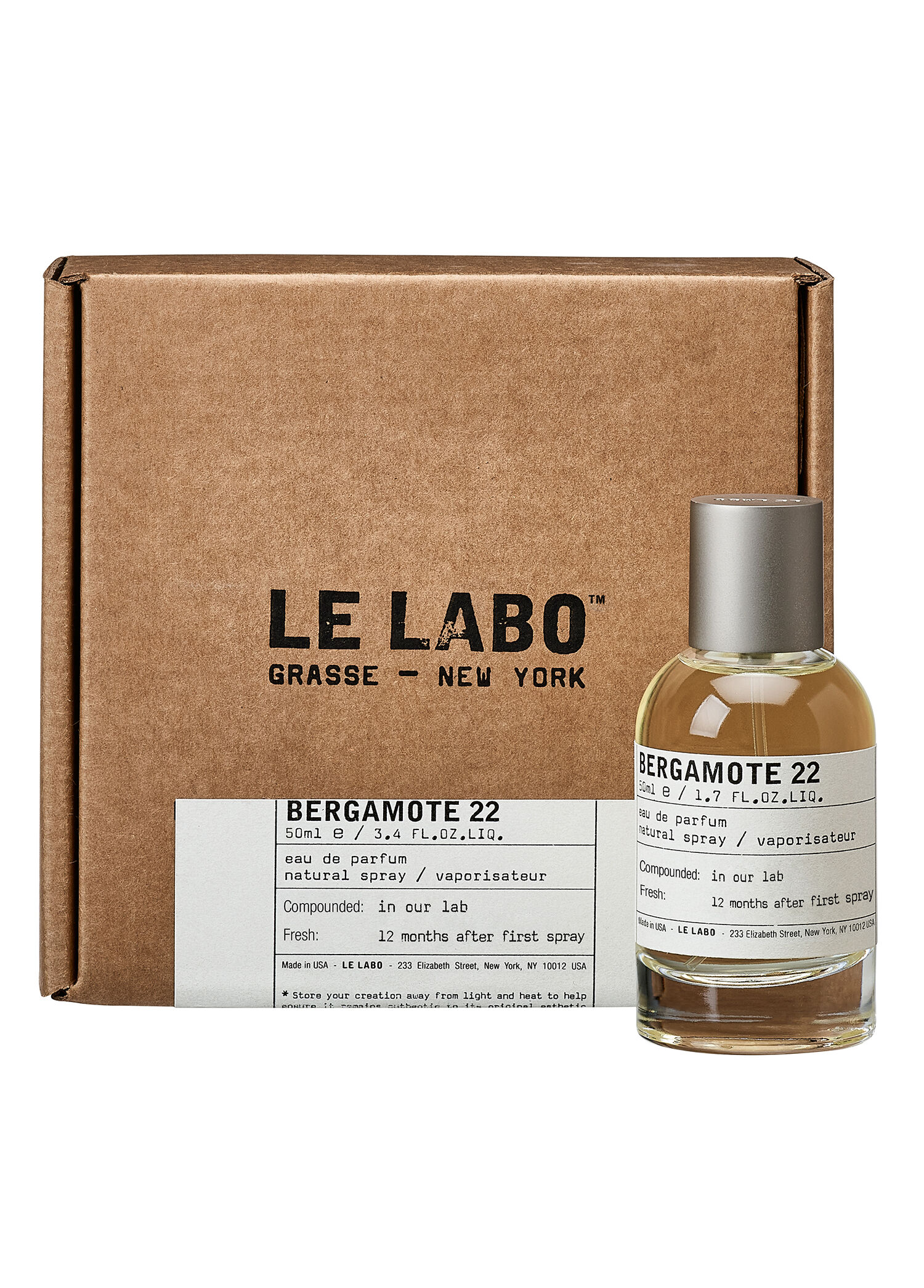 Le Labo - BERGAMOTE 22 EDP 50 ml Parfüm -