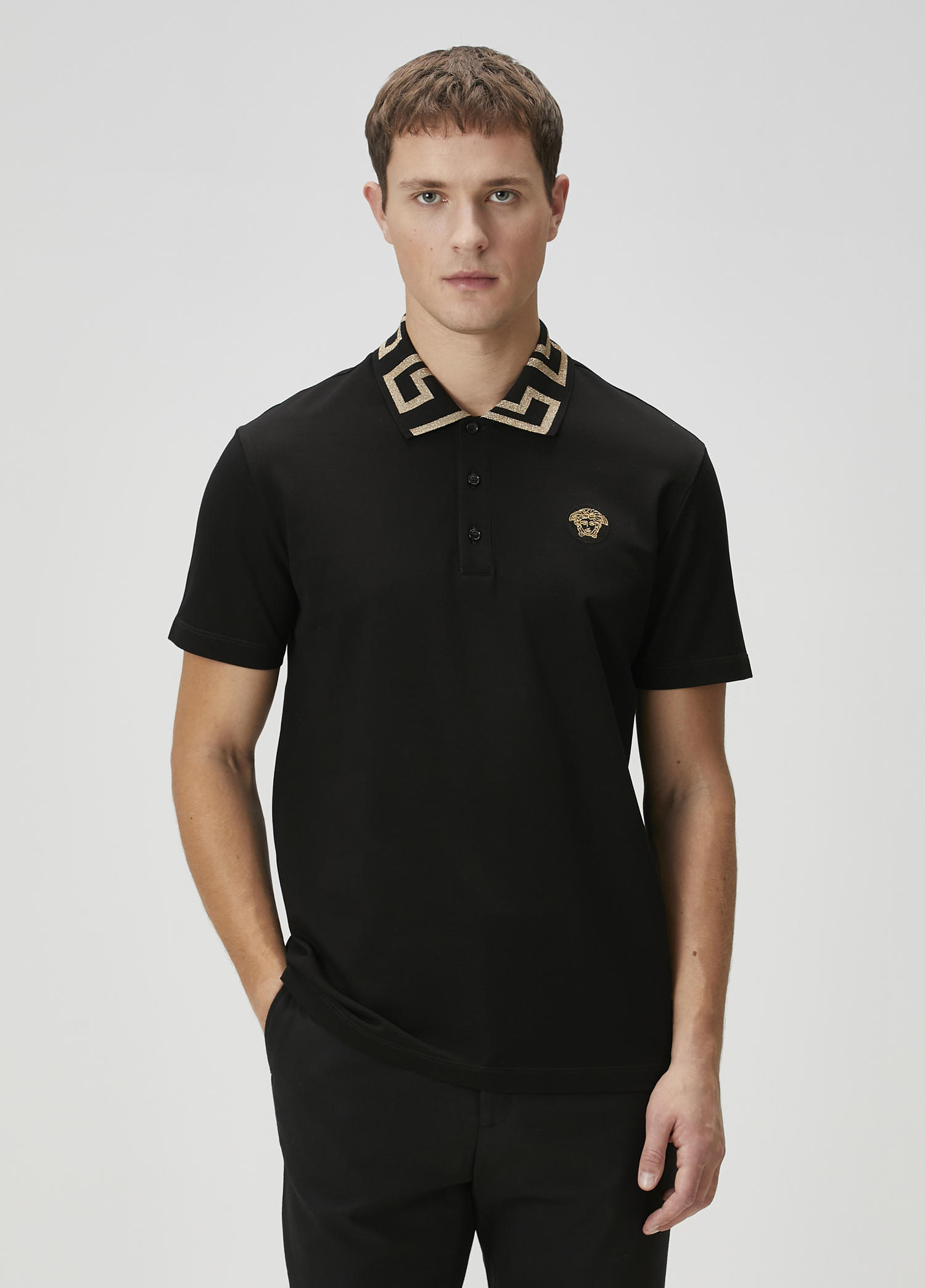 Siyah Polo T-shirt