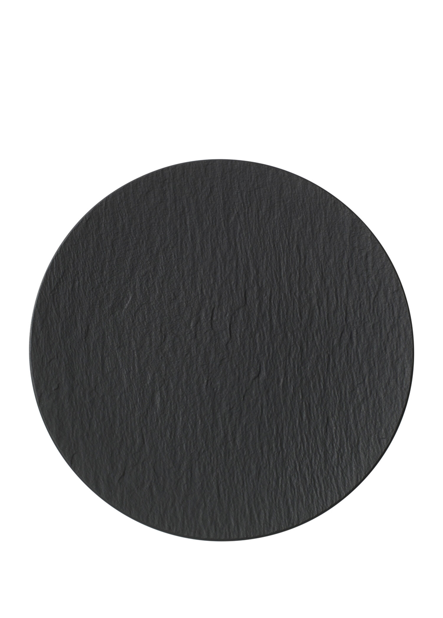 Manufacture Rock Siyah Porselen Servis Tabağı ve Supla 32 cm