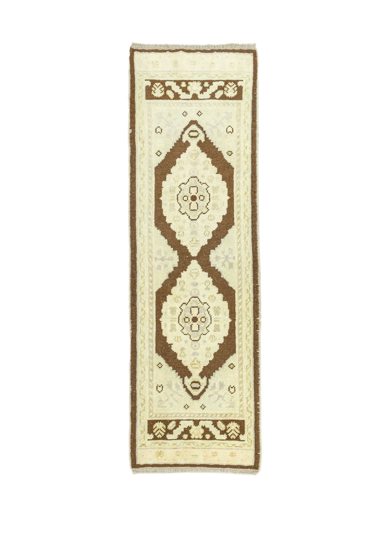 Arel İlkel Tasarımlı Yün Yolluk 64 x 211 cm