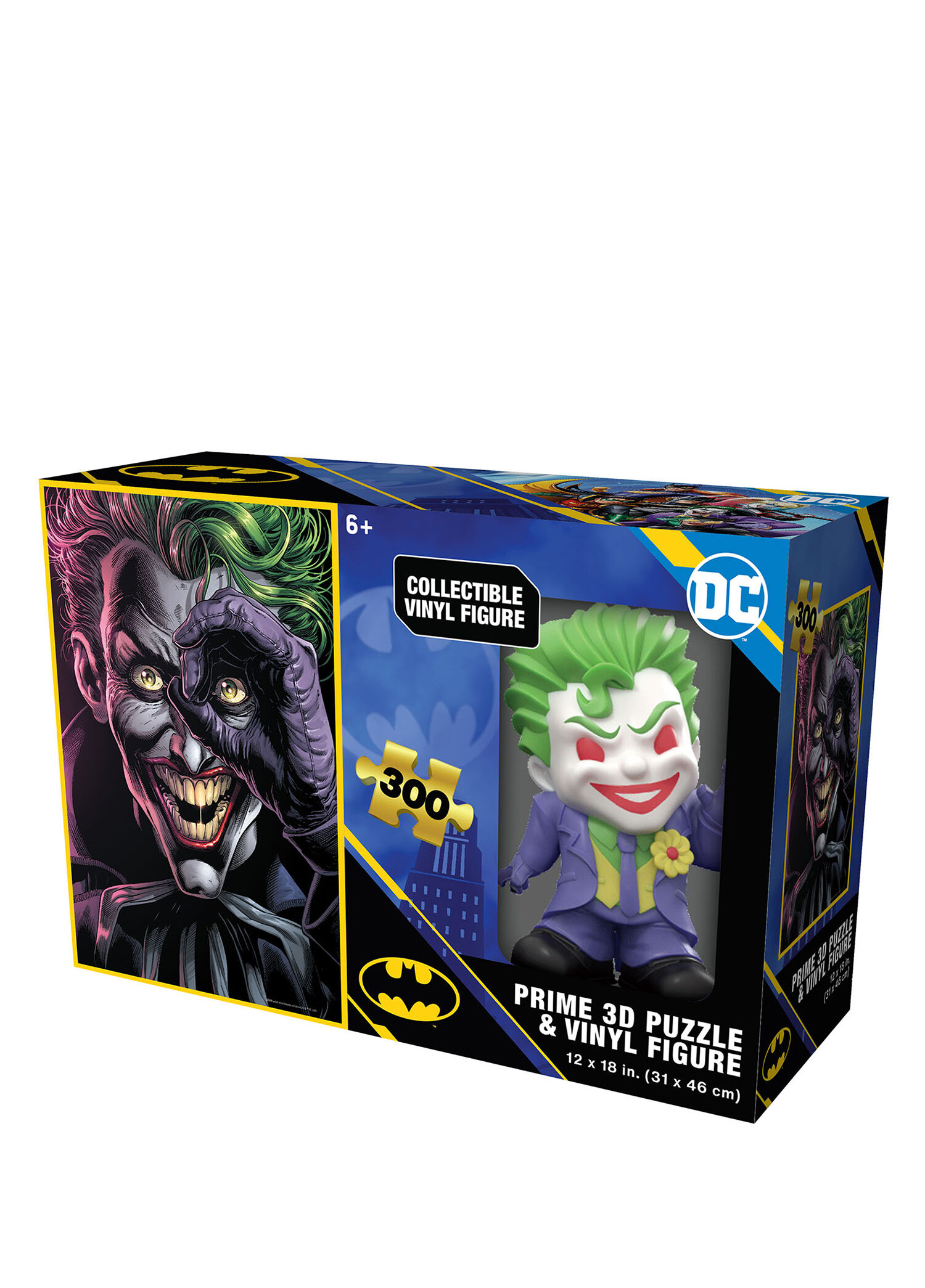 Batman Joker Figür ve 300 Parça 3D Puzzle
