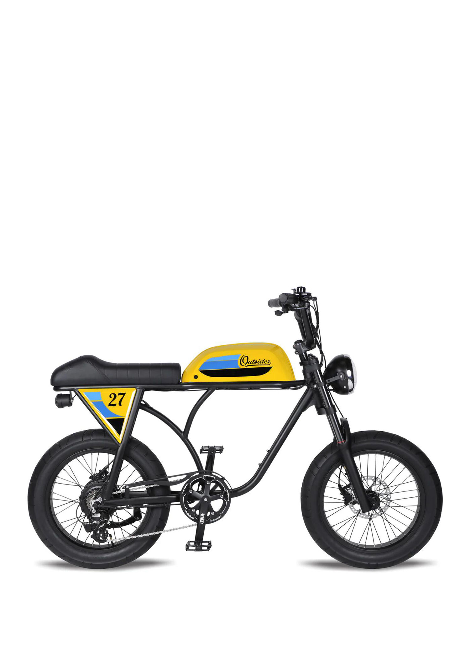 Outsider Sarı Elektrikli Bisiklet 250W