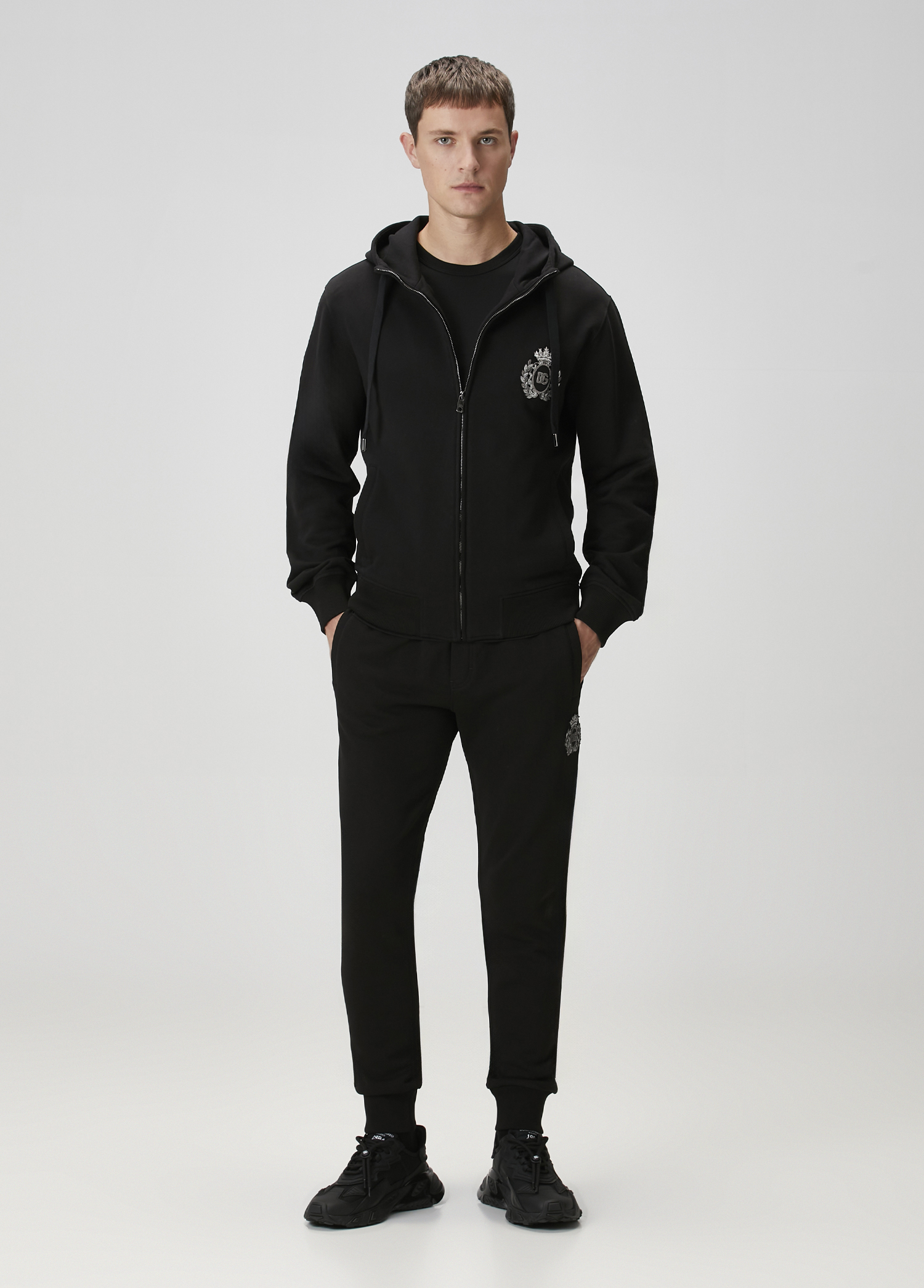 Dolce&Gabbana Siyah Erkek Siyah Kapüşonlu Sweatshirt 1807402 | Beymen