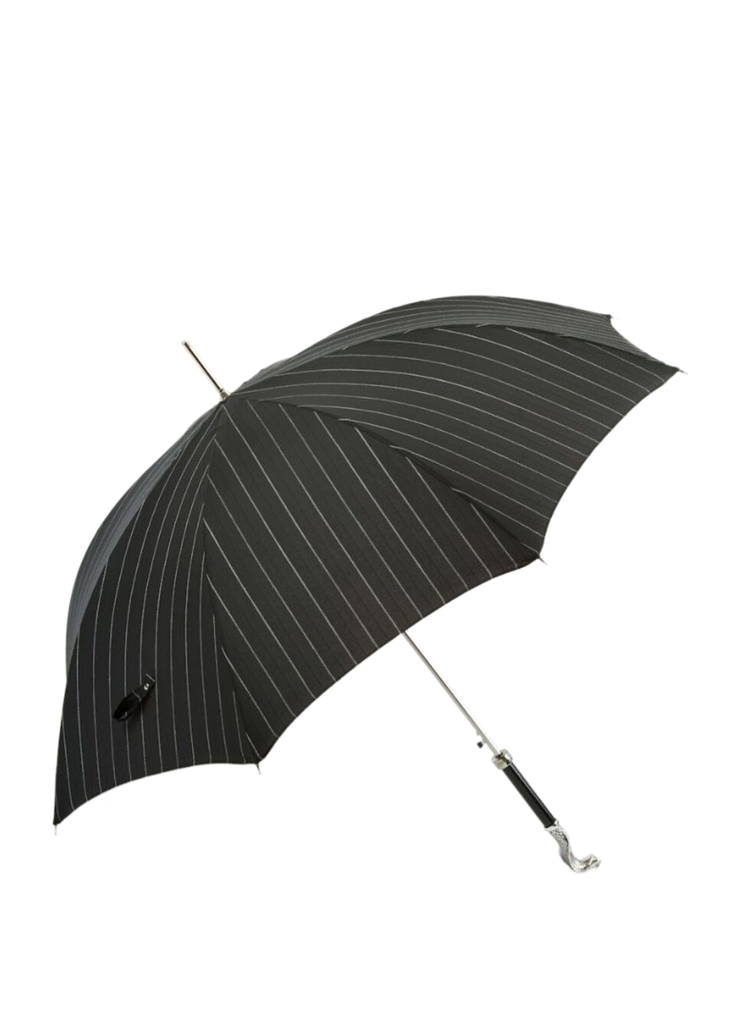 Cobra Siyah Çizgili Unisex Şemsiye