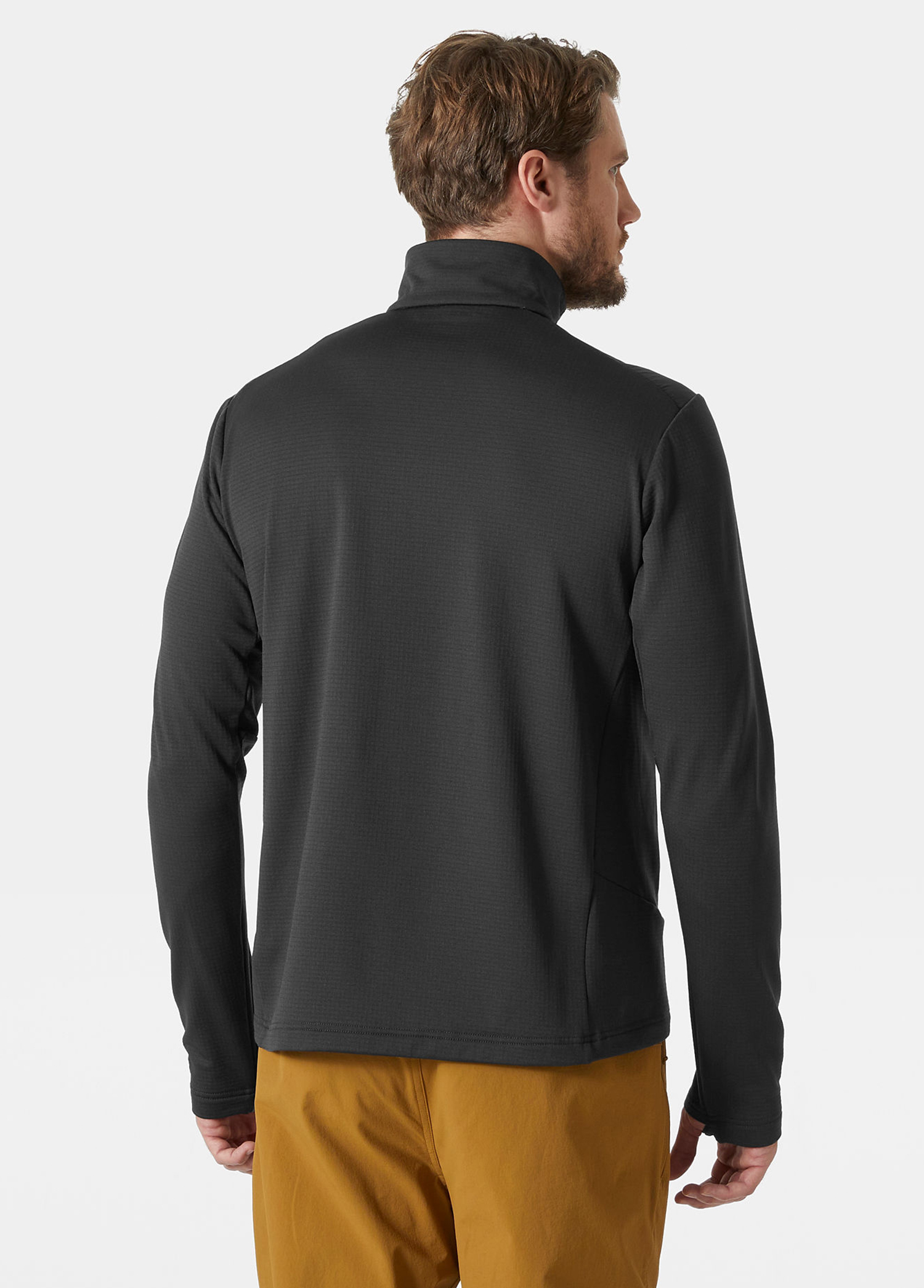 Helly Hansen EBONY Erkek Versalite Hybrid Gri Erkek Polar Spor