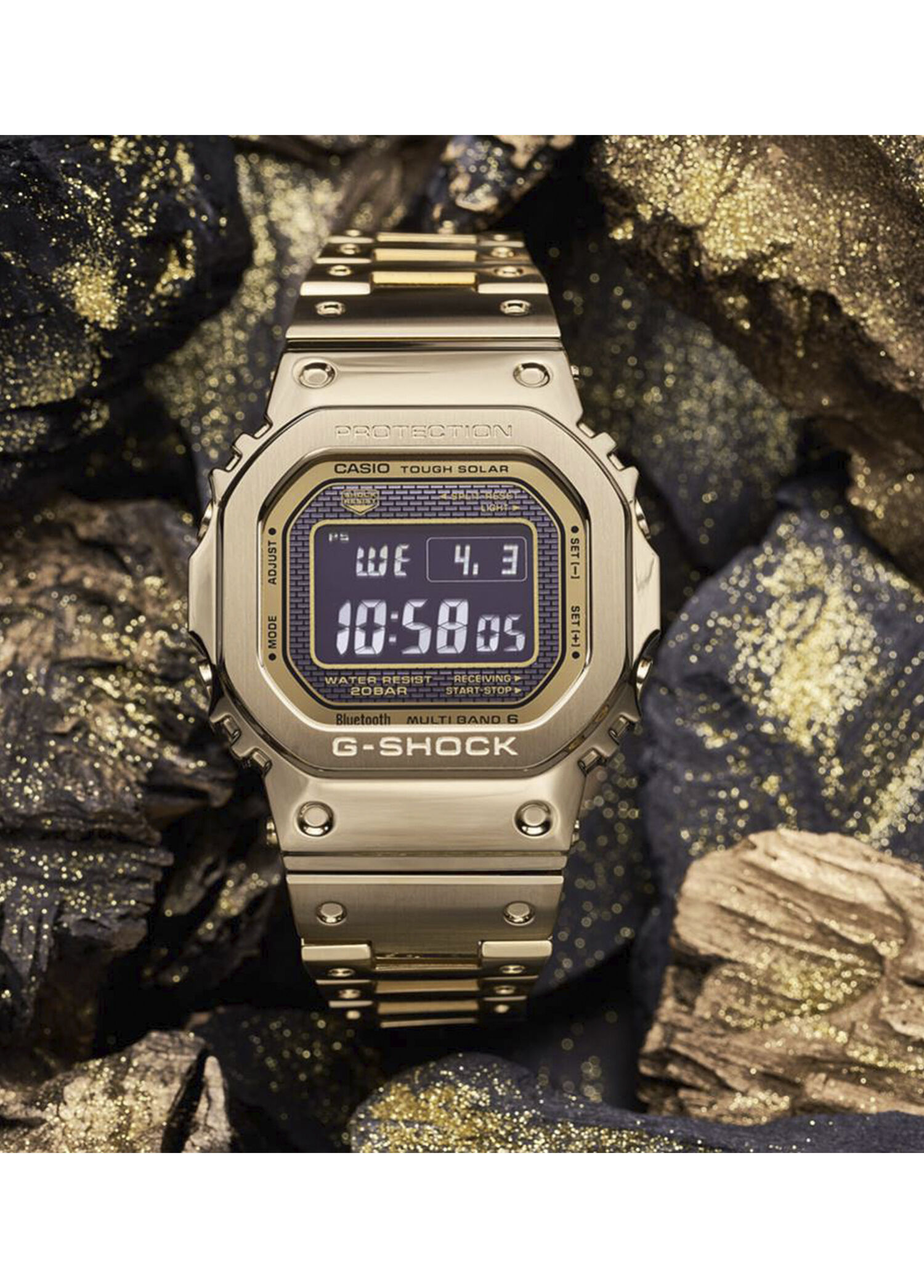 Casio Çok Renkli Erkek G-Shock GMW-B5000GD-9DR Çelik Erkek Kol