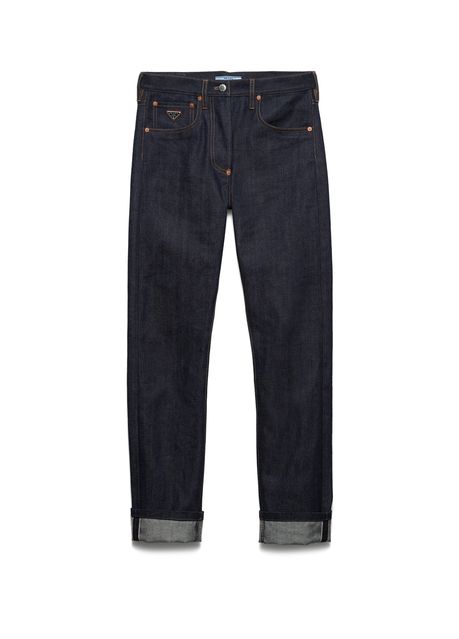 Düz Selvedge Denim Pantolon