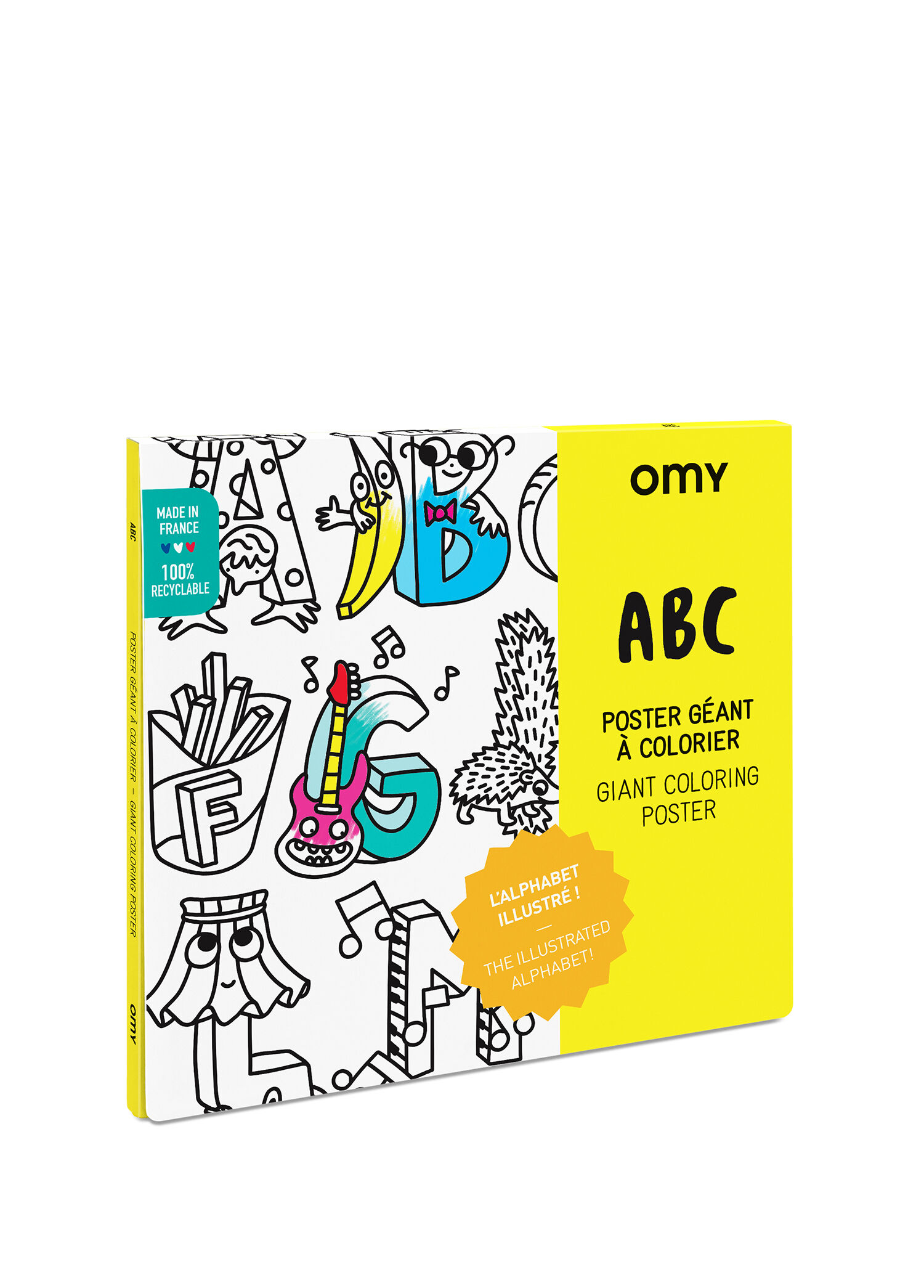 ABC Çocuk Dev Boyama Posteri