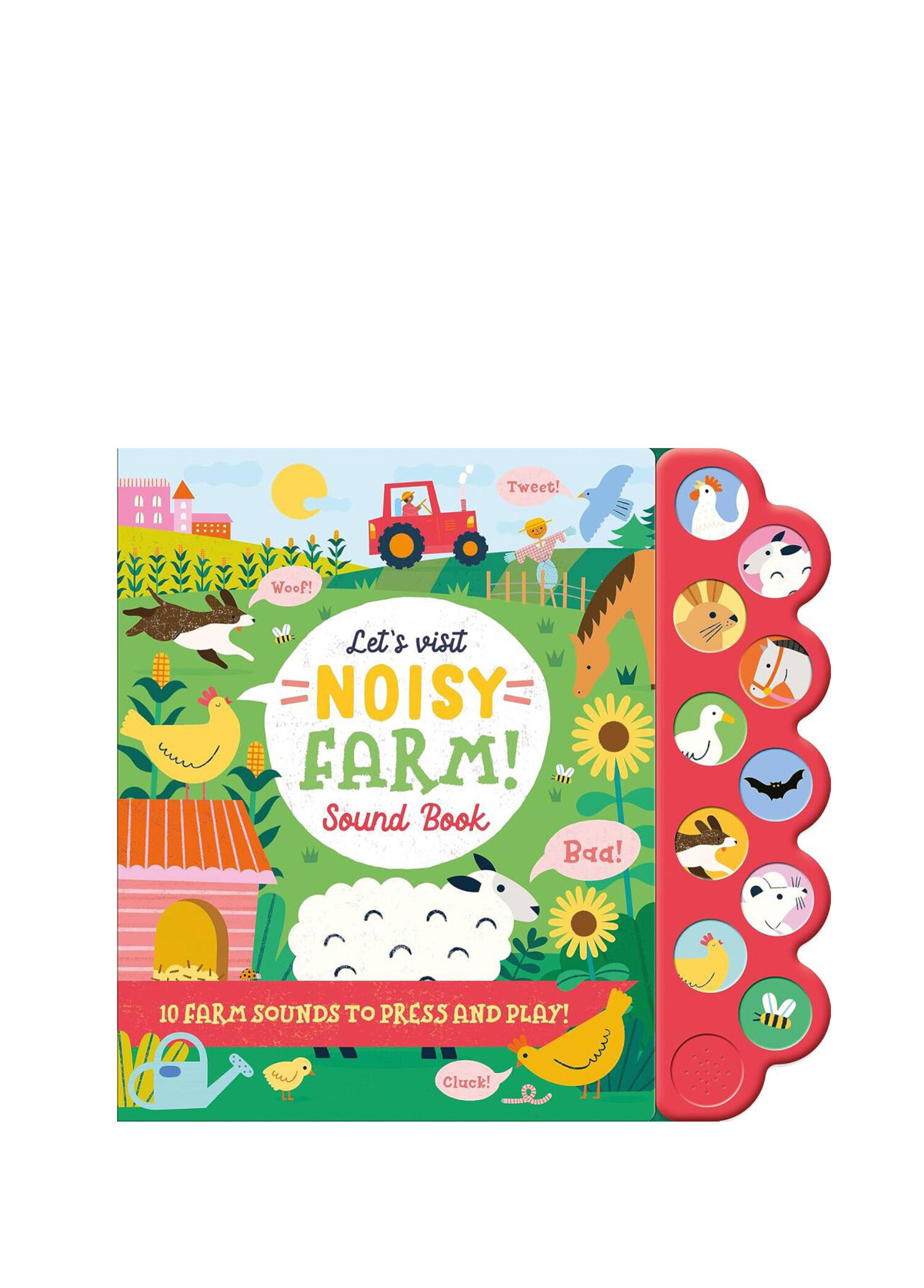 Farm 10 Button Sound Book Yabancı Dil Sesli Çocuk Kitabı