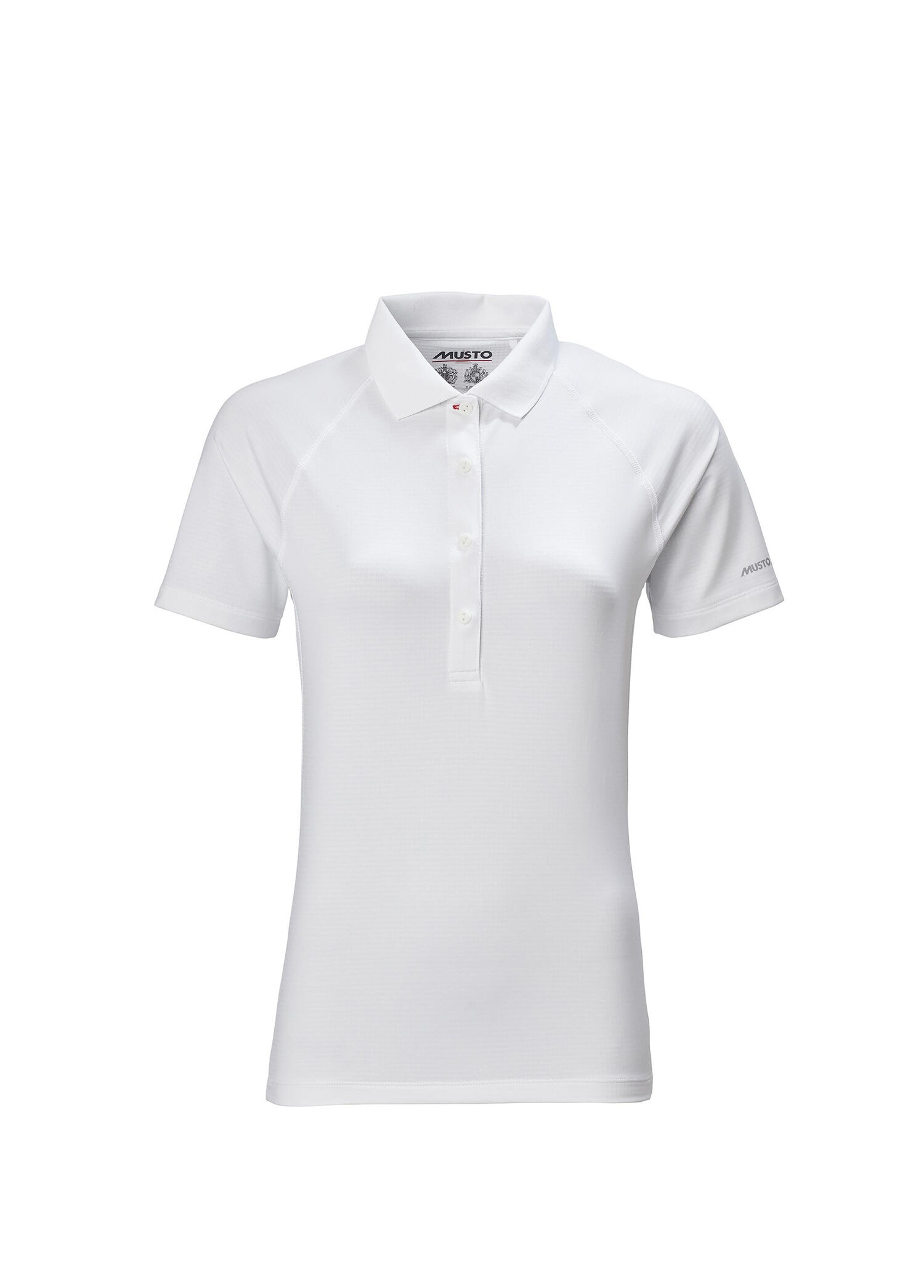 Evo Sunblock 2.0 White Polo Yaka Kısa Kollu Kadın Spor T-shirt