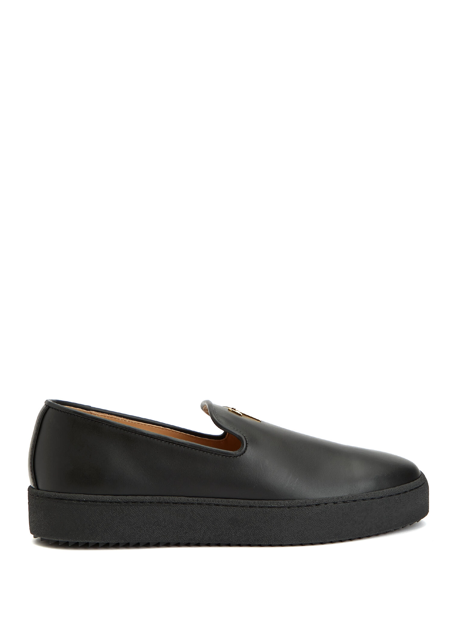 Siyah Erkek Deri Sneaker