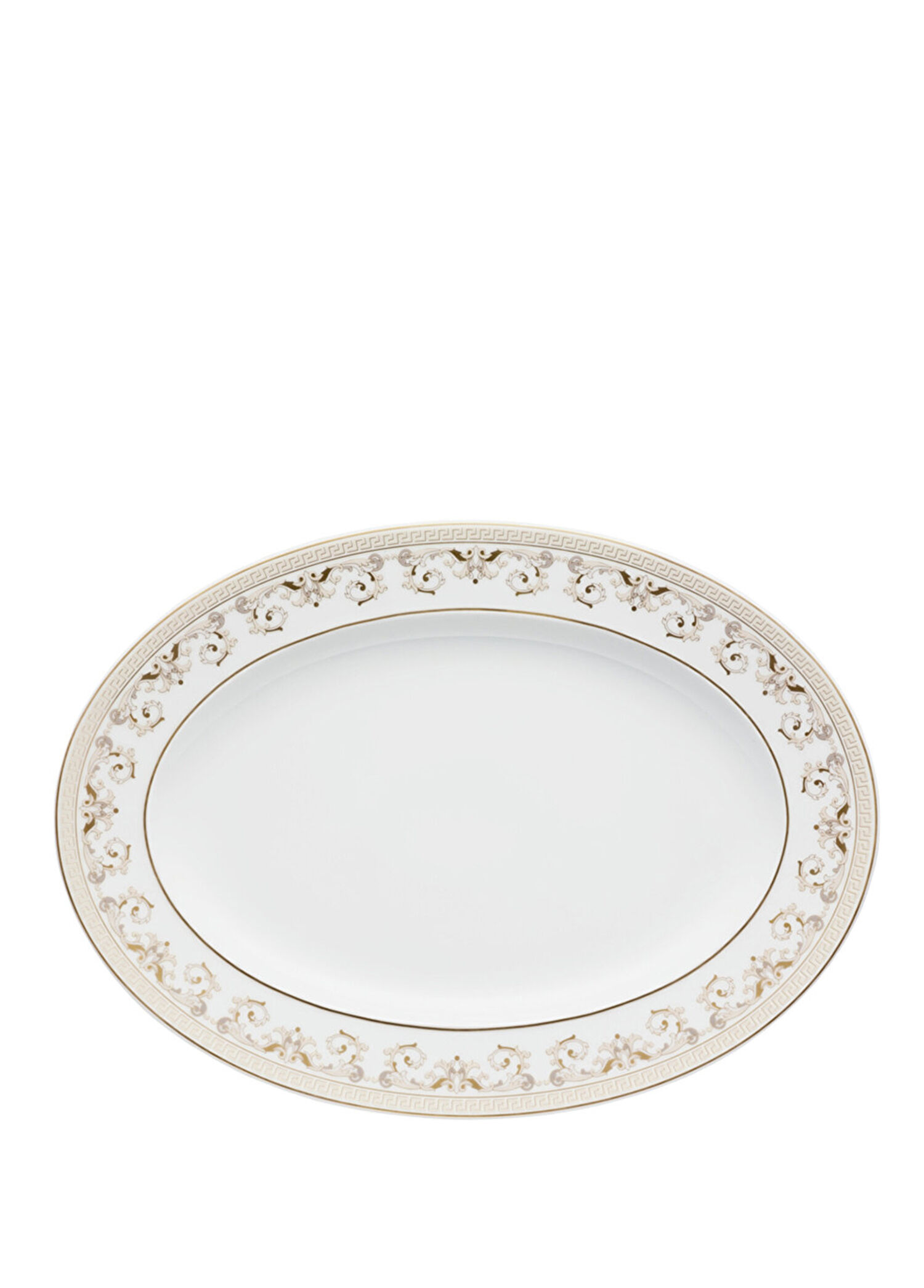 Medusa Gala Oval Porselen Servis Tabağı 40 cm