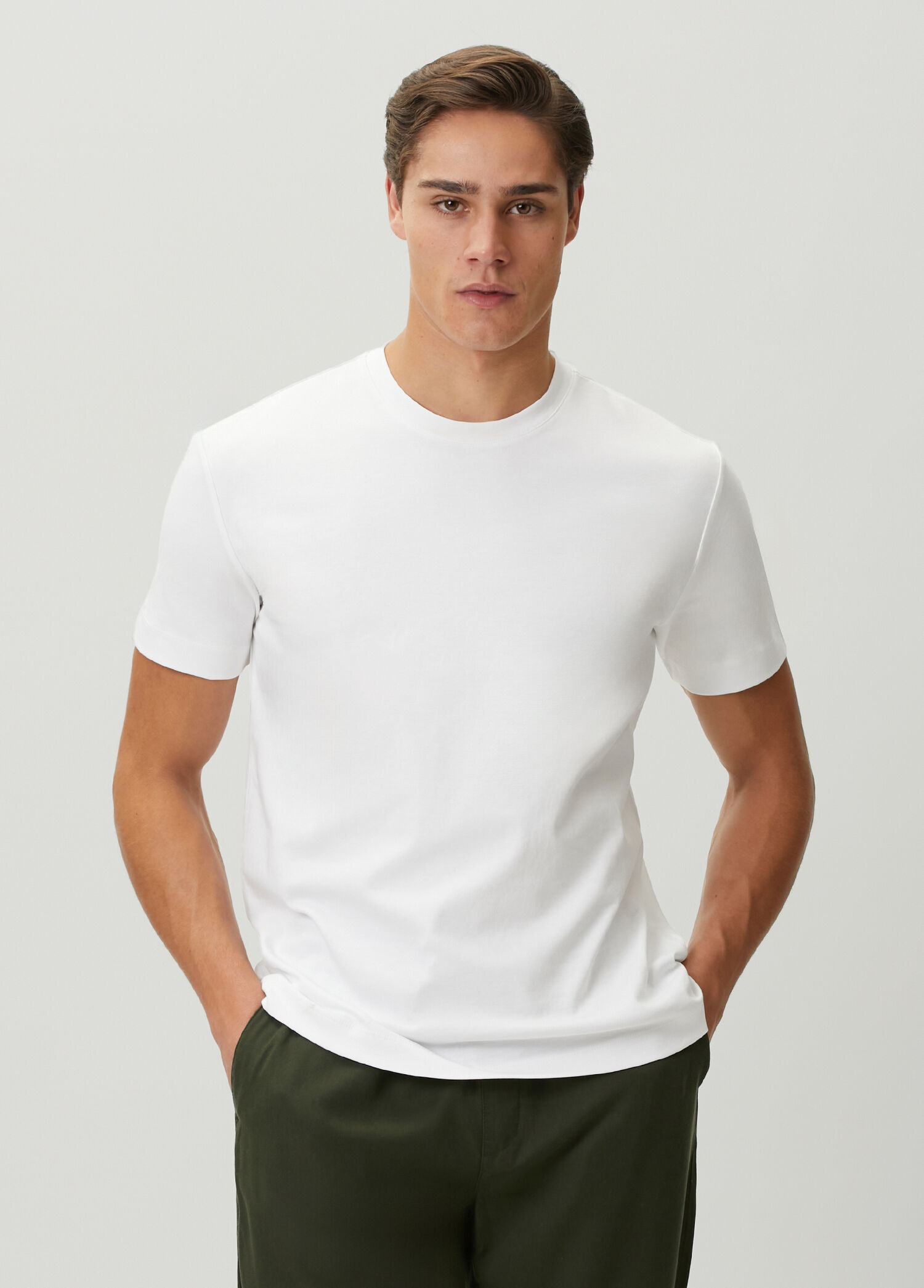 Nolan Beyaz T-shirt