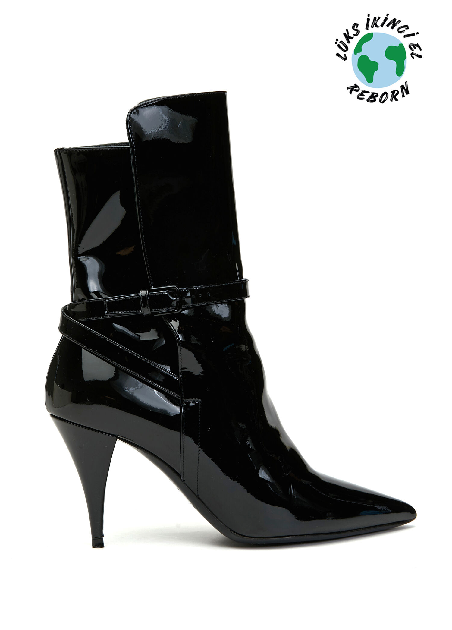 Saint Laurent Topuklu Çizme