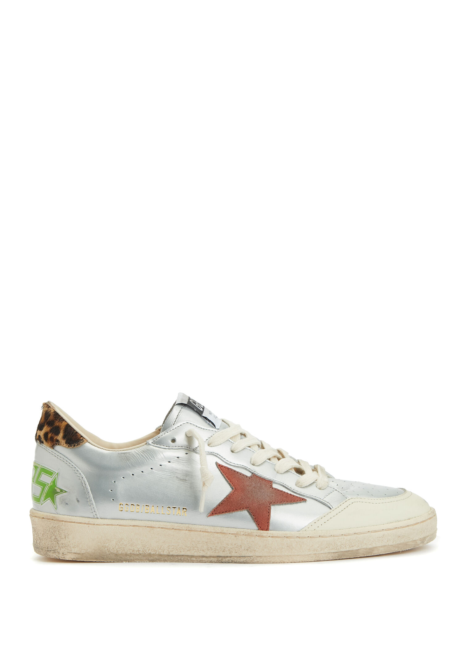 BallStar Gri Erkek Deri Sneaker