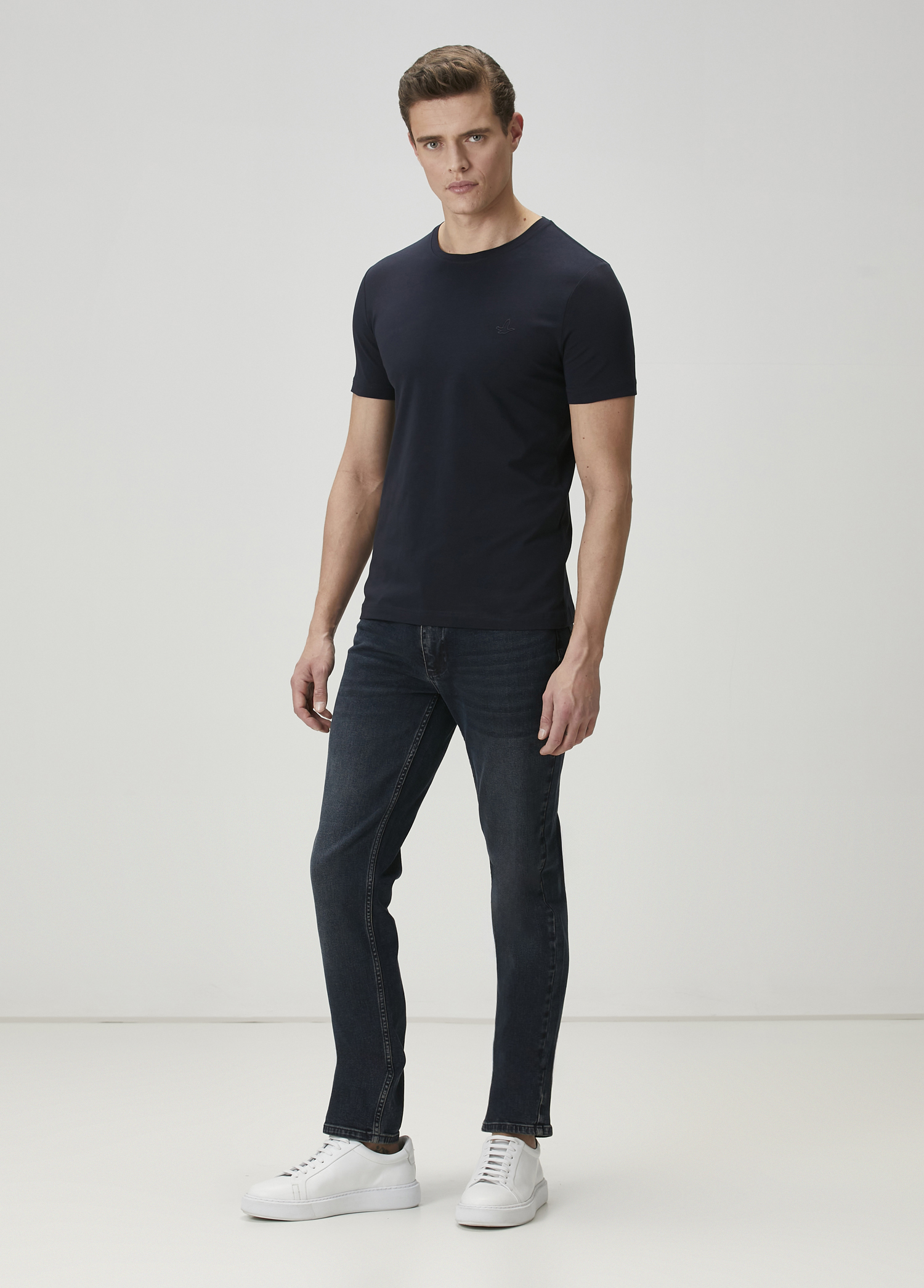 Slim Fit Indigo Jeans