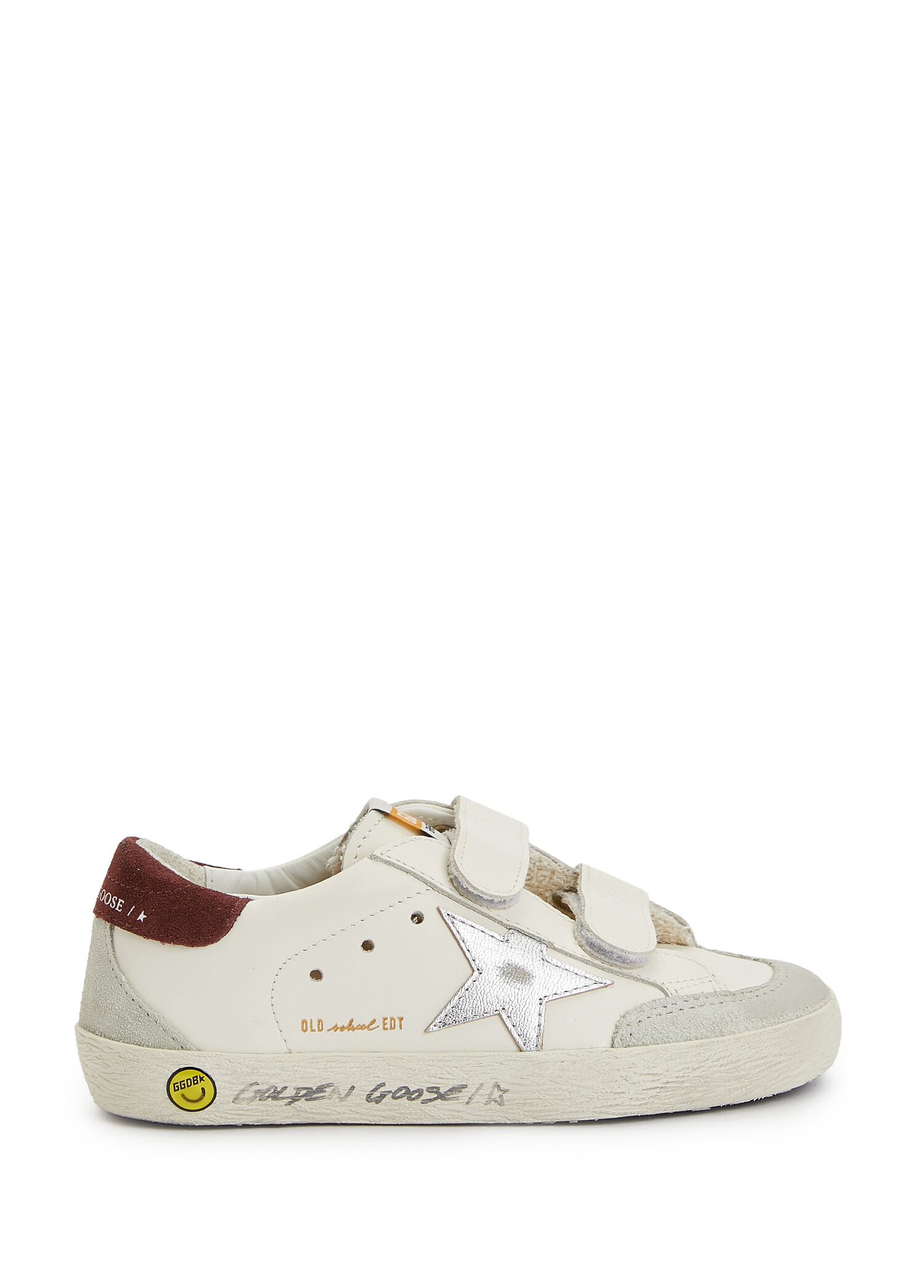 Old School Beyaz Unisex Deri Sneaker