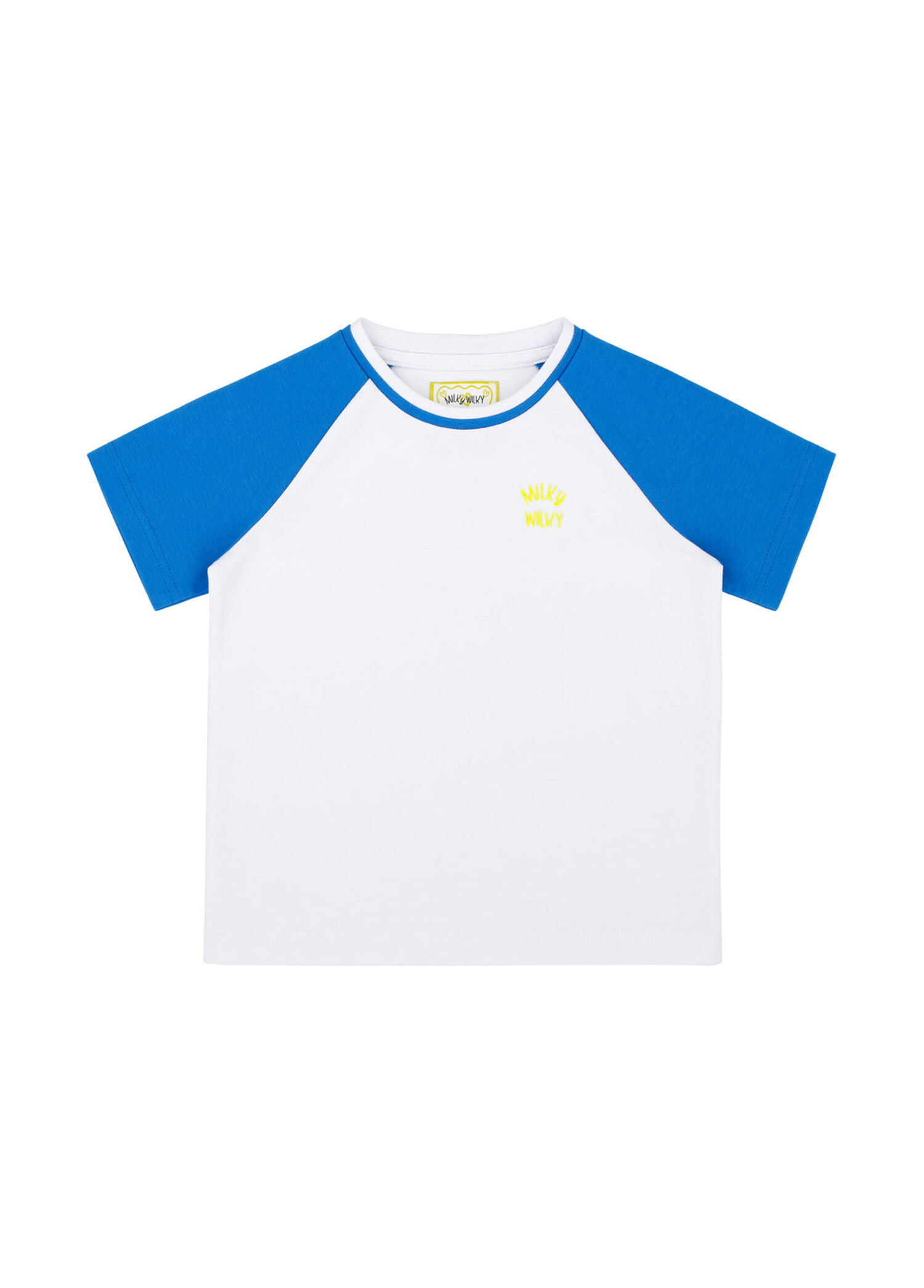Beyaz Kısa Kollu Erkek Çocuk T-Shirt