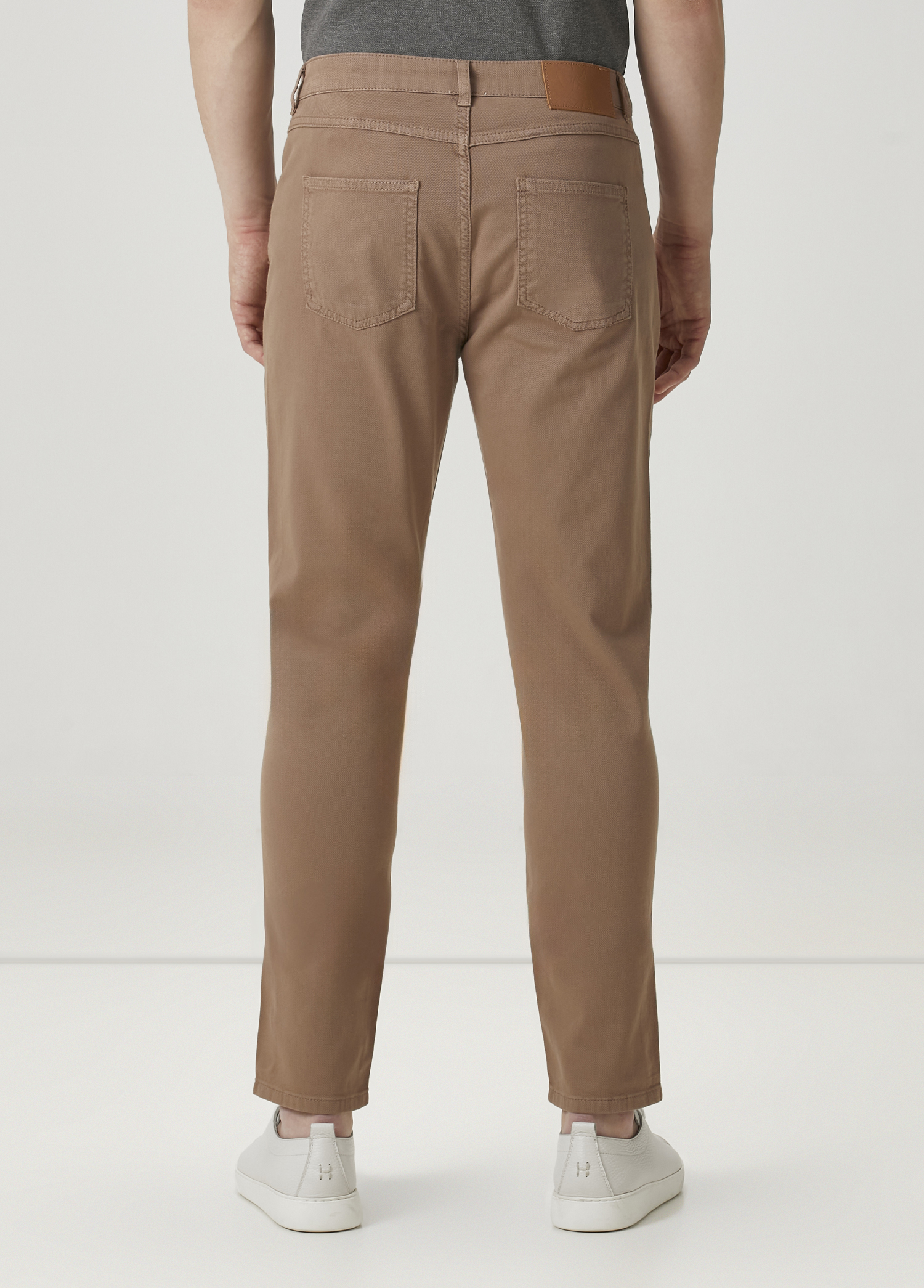 Slim Fit Vizon Pantolon_2