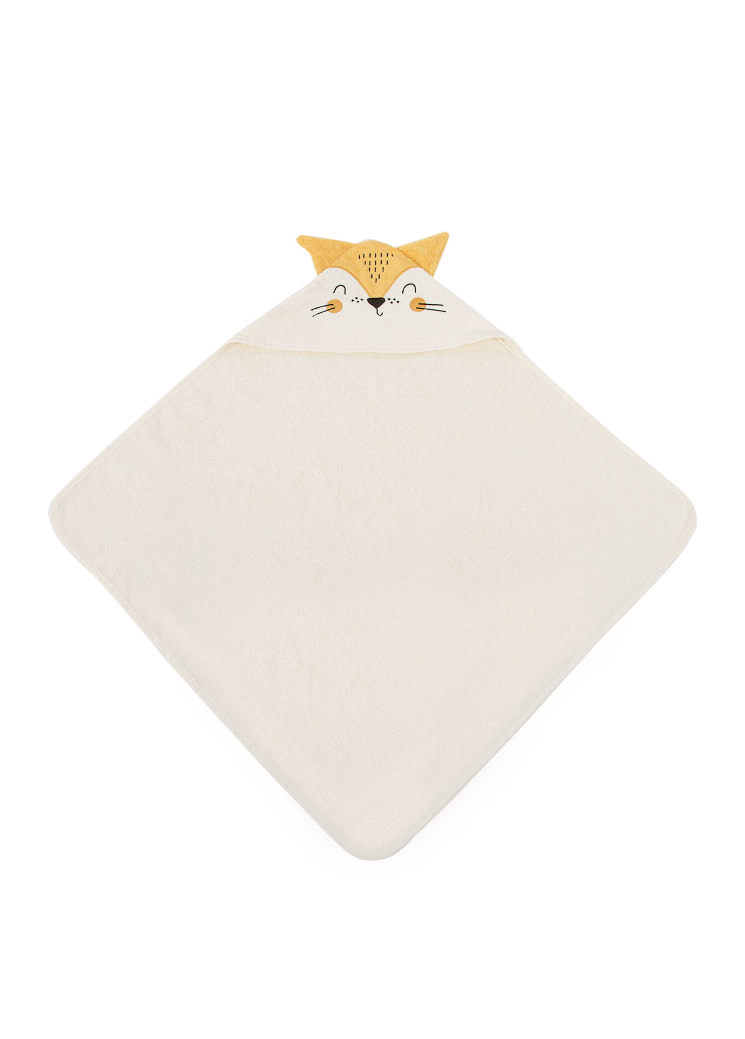 Foxy Krem Pamuklu Unisex Bebek Kundak