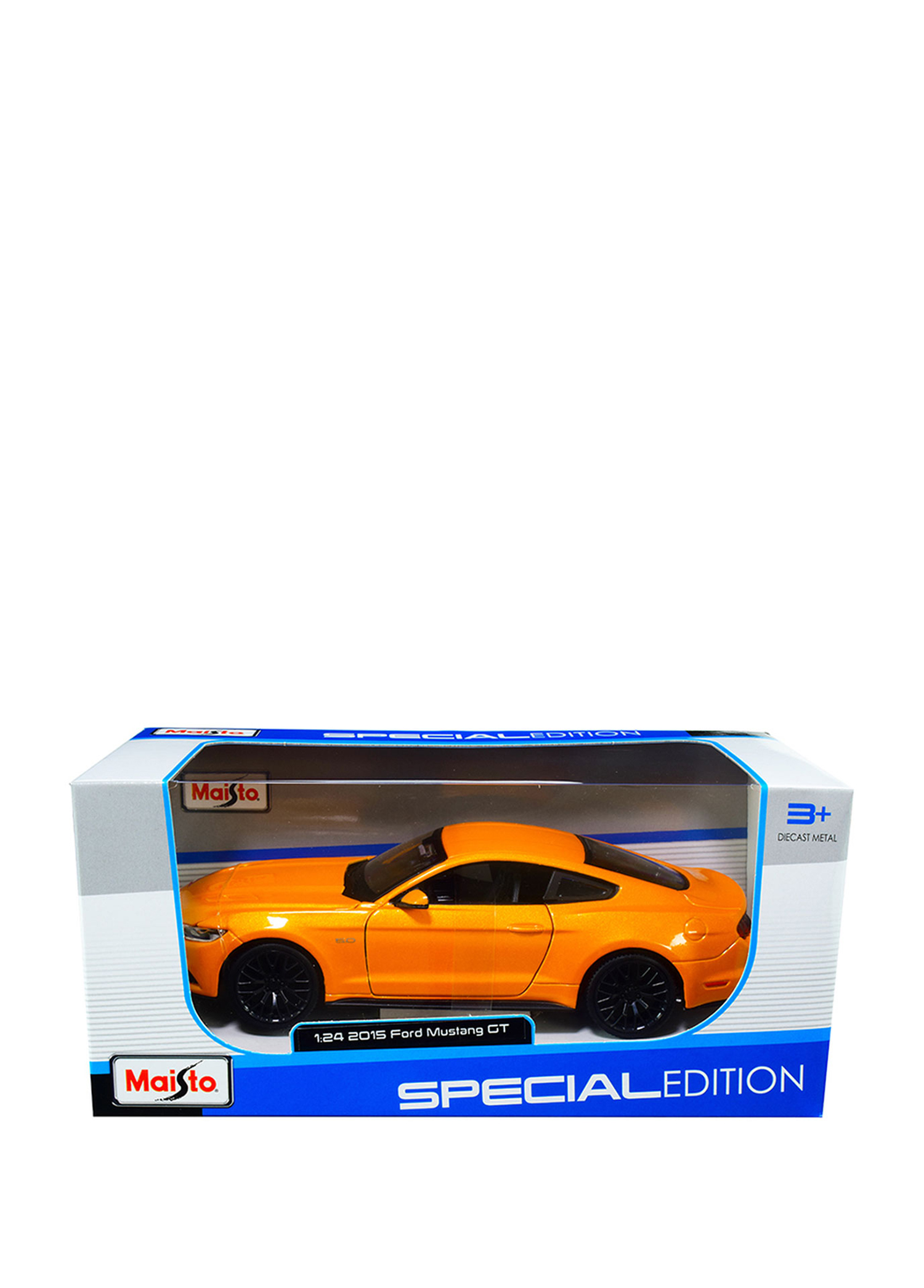 Ford Mustang 2015 GT 1/24 Turuncu Model Araba