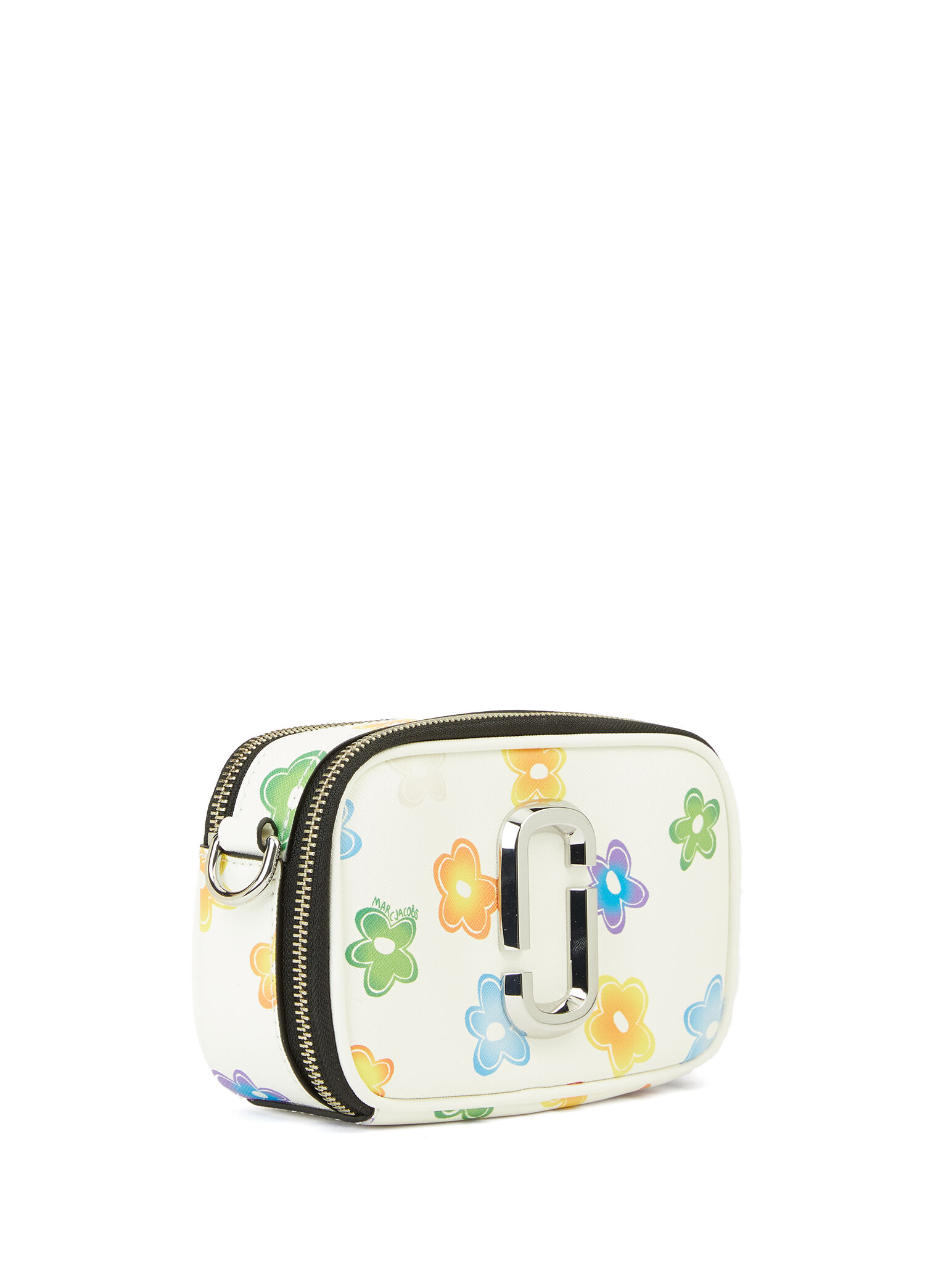 Marc Jacobs - The Wild Daisy Snapshot Beyaz Kadın Deri Çanta - Beyaz