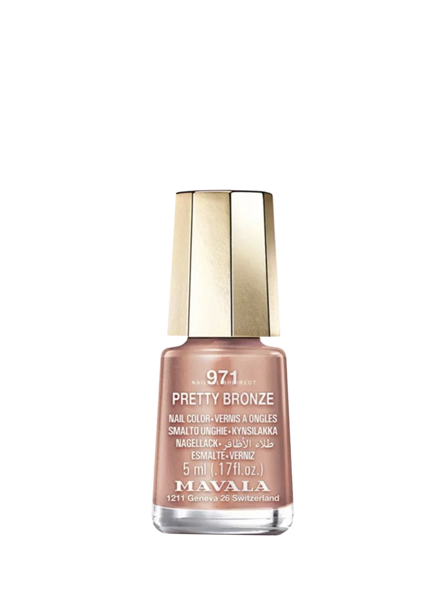 Mini Color Oje 971 Pretty Bronze 5 ml