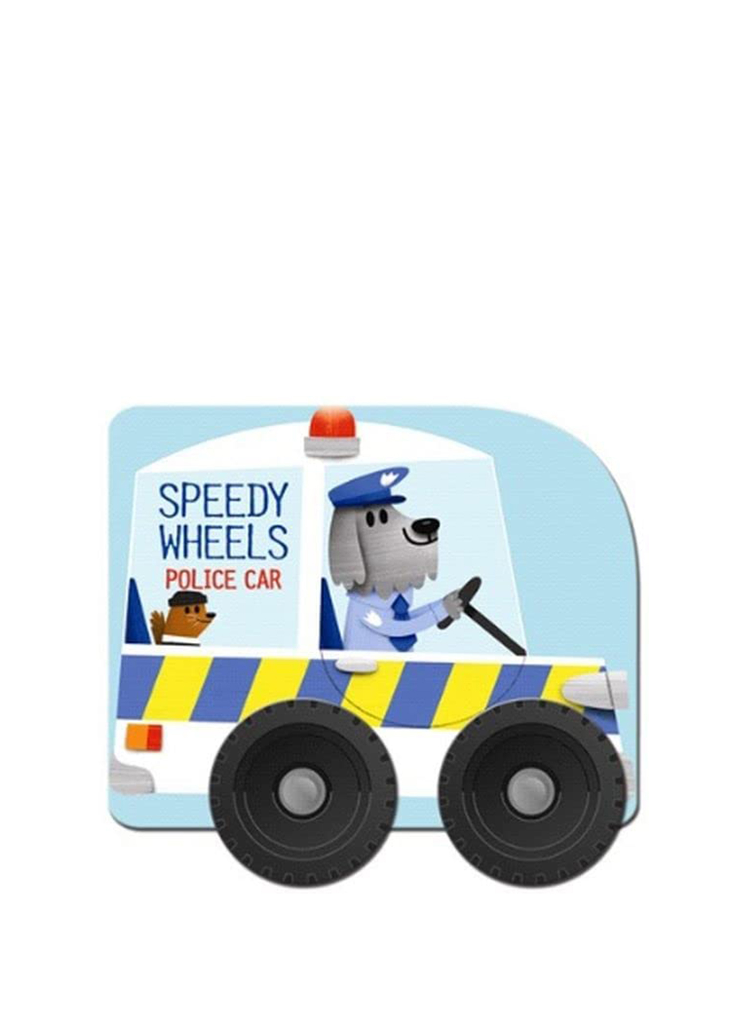 Speedy Wheels Police Police Car Book