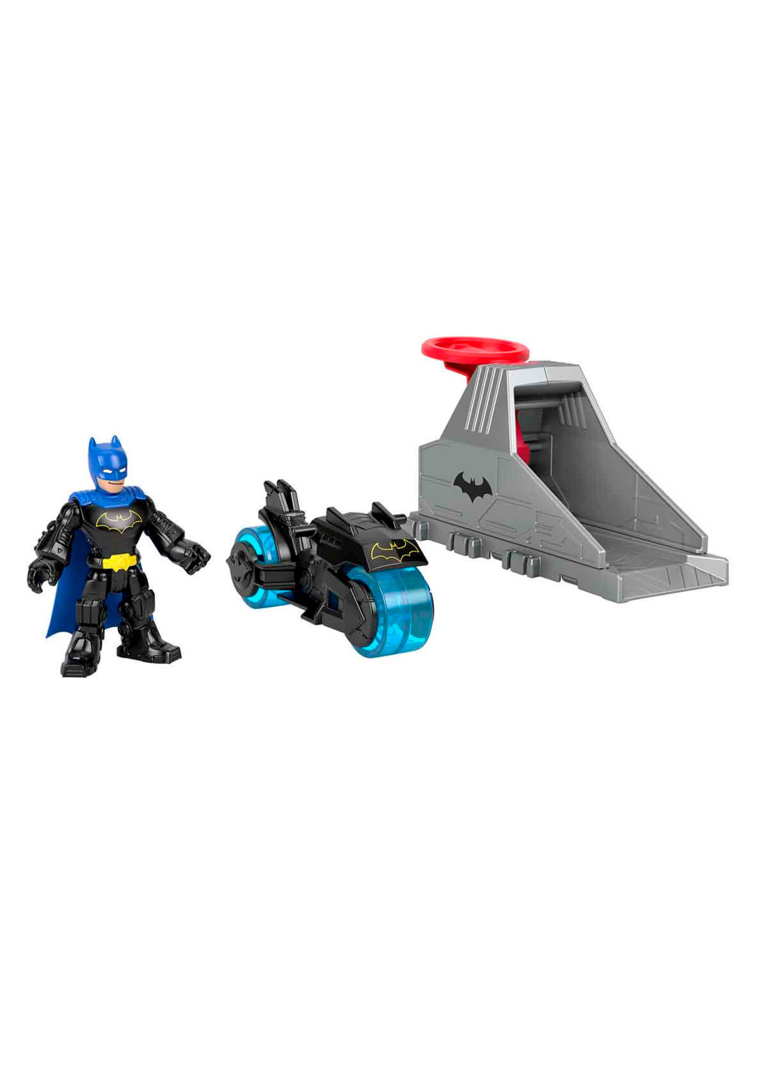 DC Super Friends Aksiyon Karakter Figür Oyuncak ve Fırlatma Seti