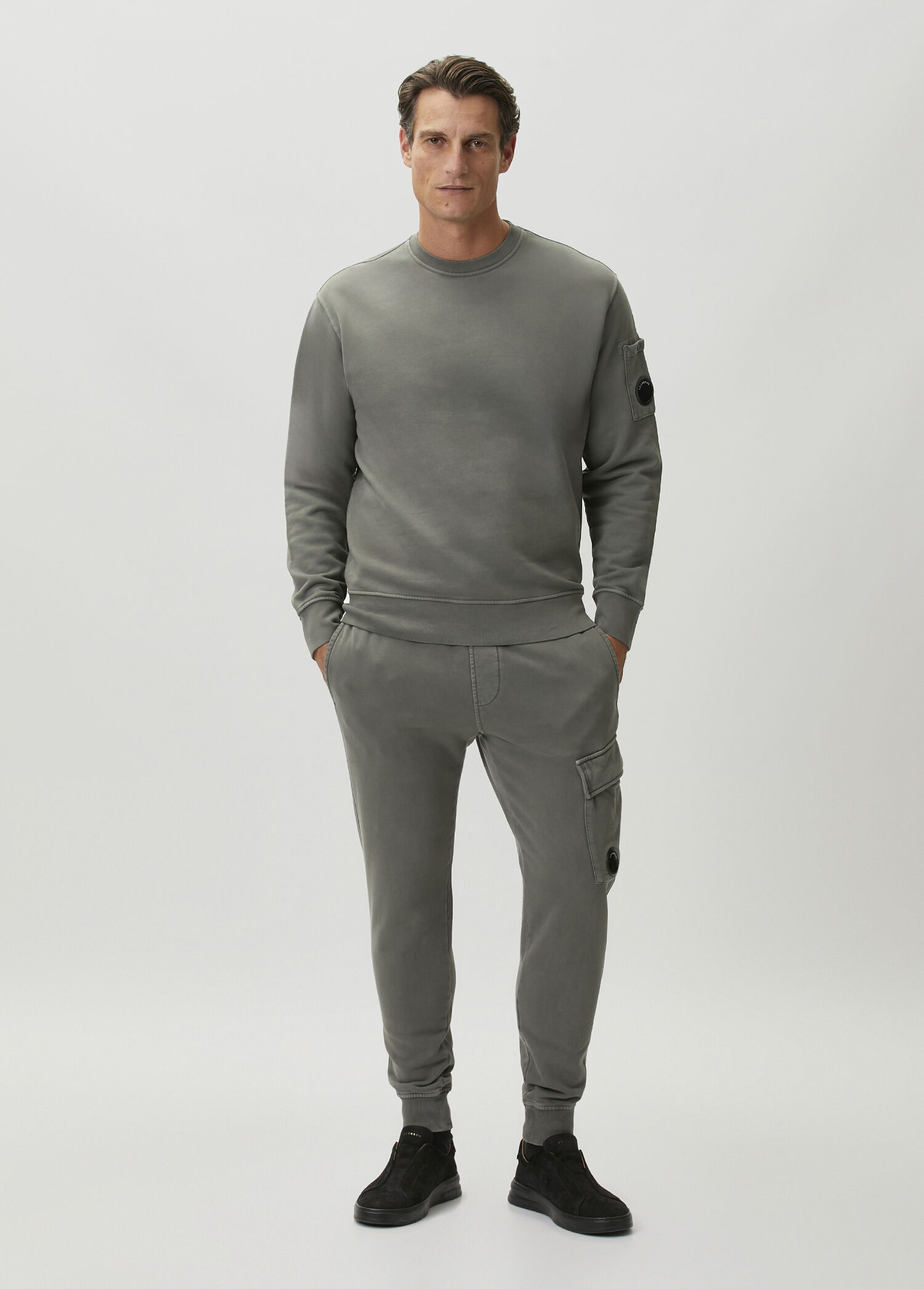 P Cp Company Gri Jogger Esofman