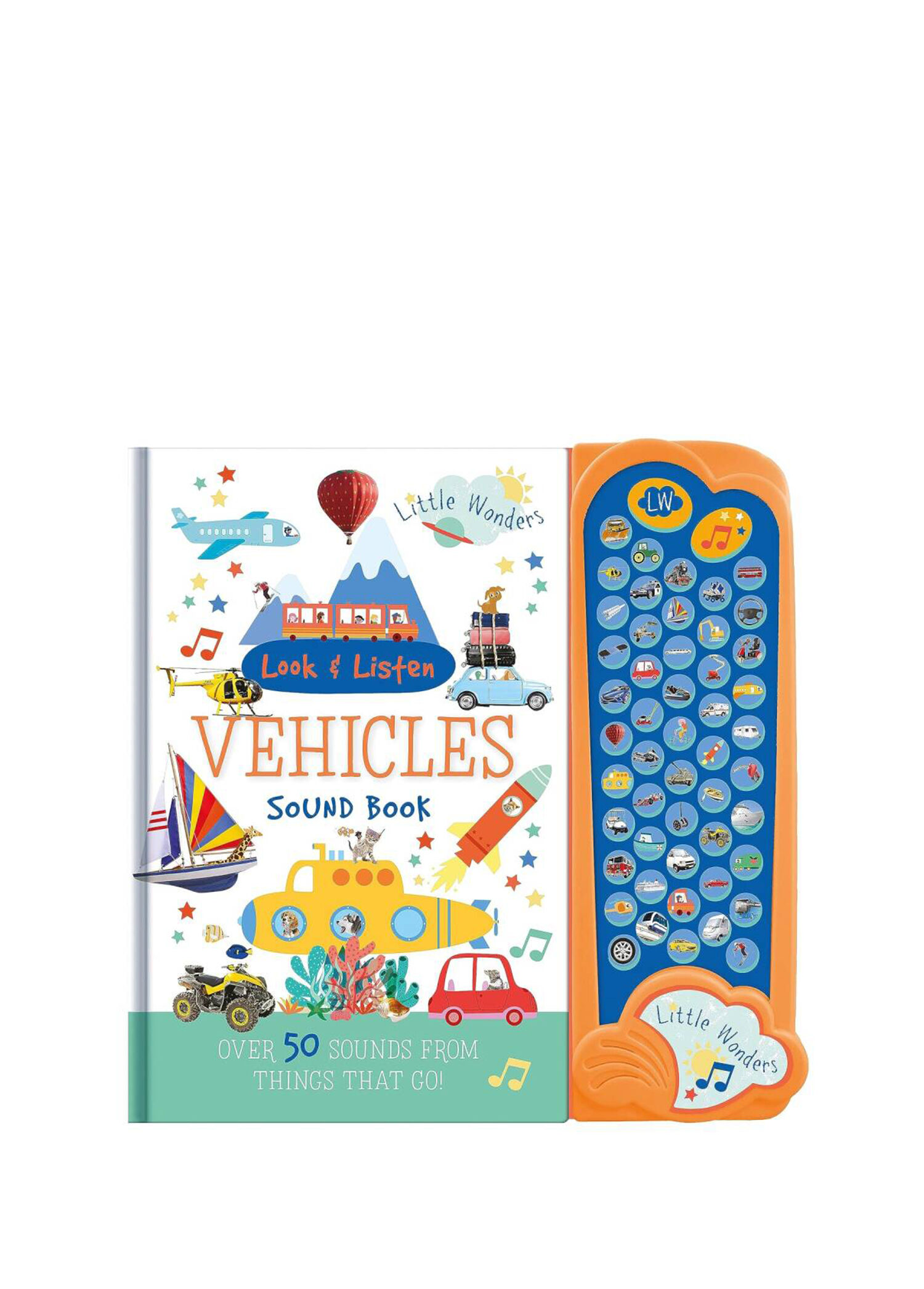 Look Listen Vehicles Yabancı Dil Sesli Çocuk Kitabı