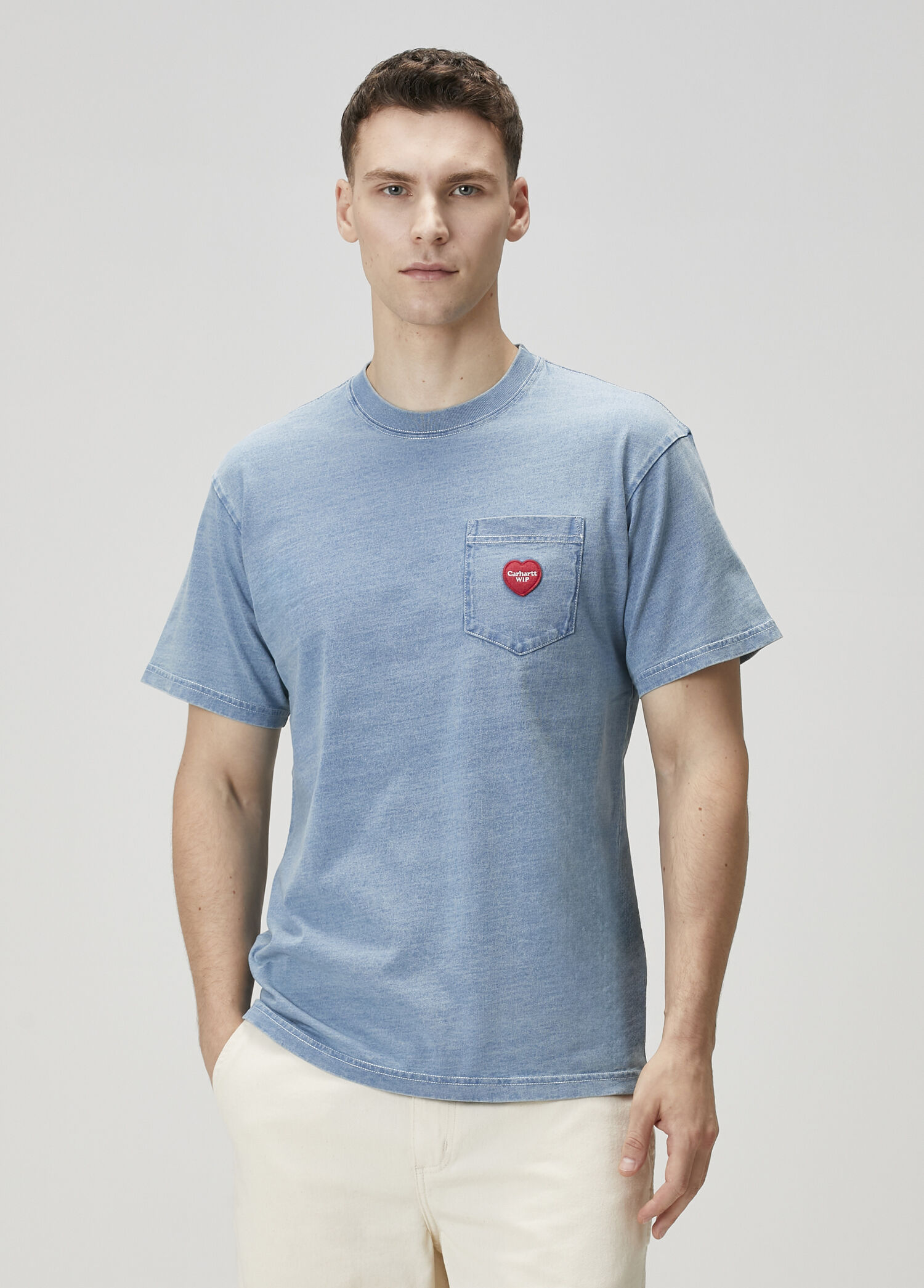S/S Ingo Pocket Açık Mavi T-shirt