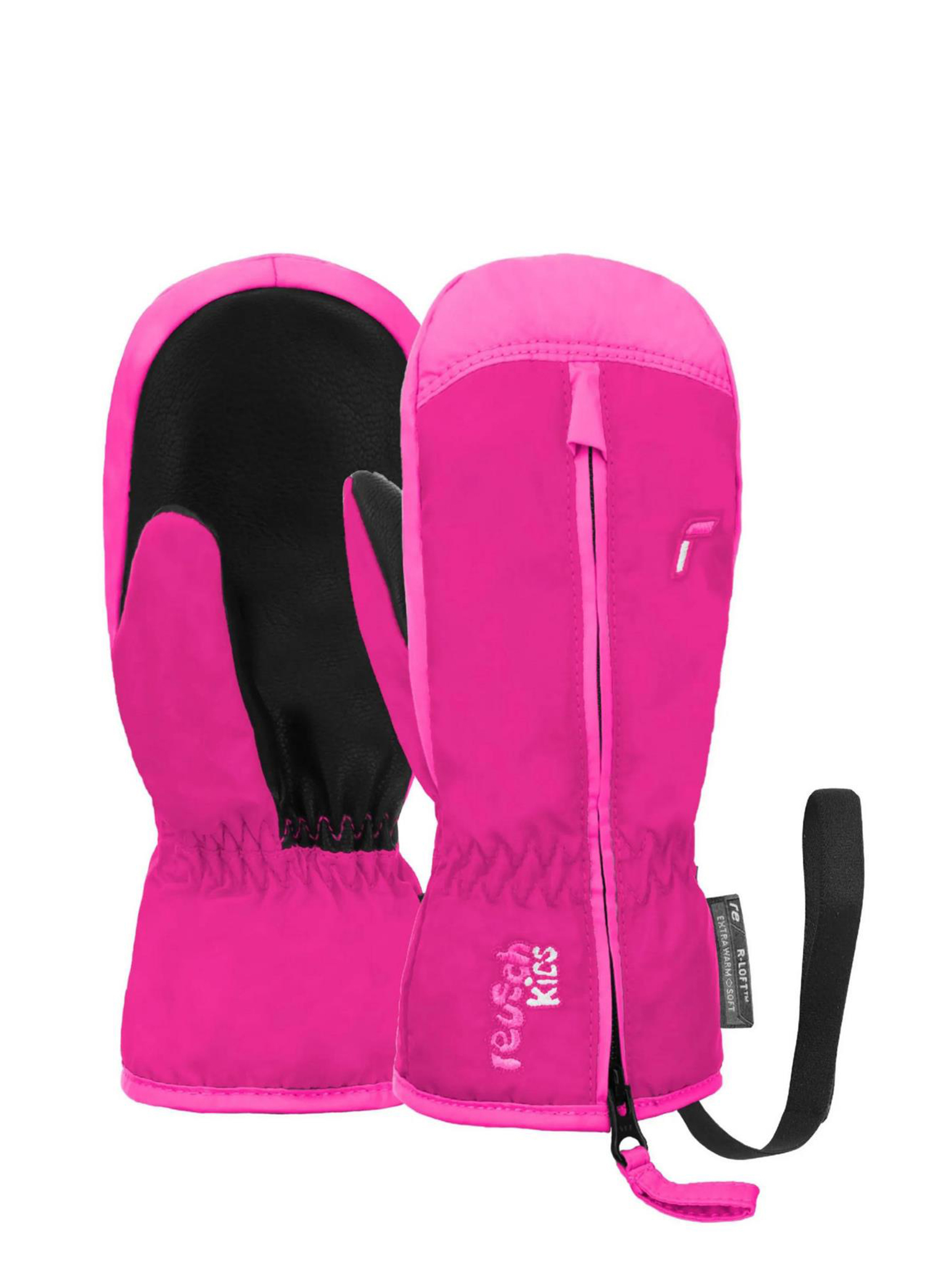 Ben Mitten Pembe Unisex Çocuk  Kayak Eldiveni