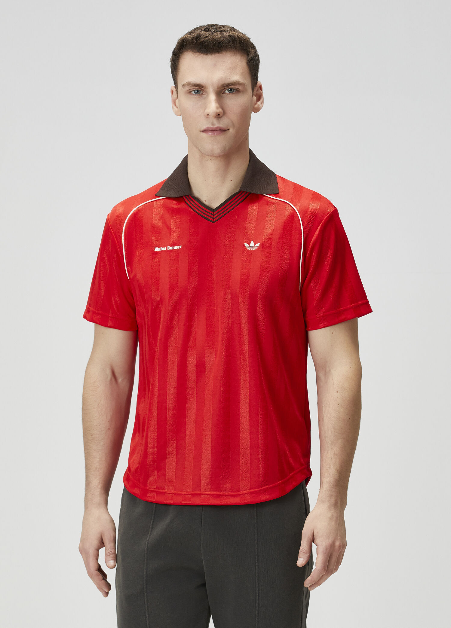 adidas Wales Bonner 赤 ポロシャツ S Buy adidas Originals x Wales Bonner Terry Polo Shirt in red