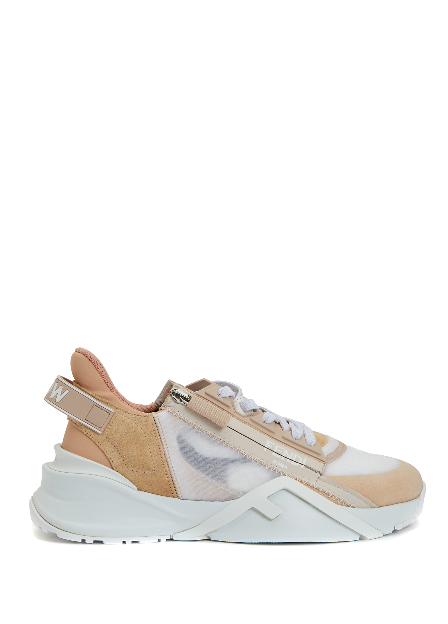 Fendi Flow Pudra Beyaz Kadın Sneaker