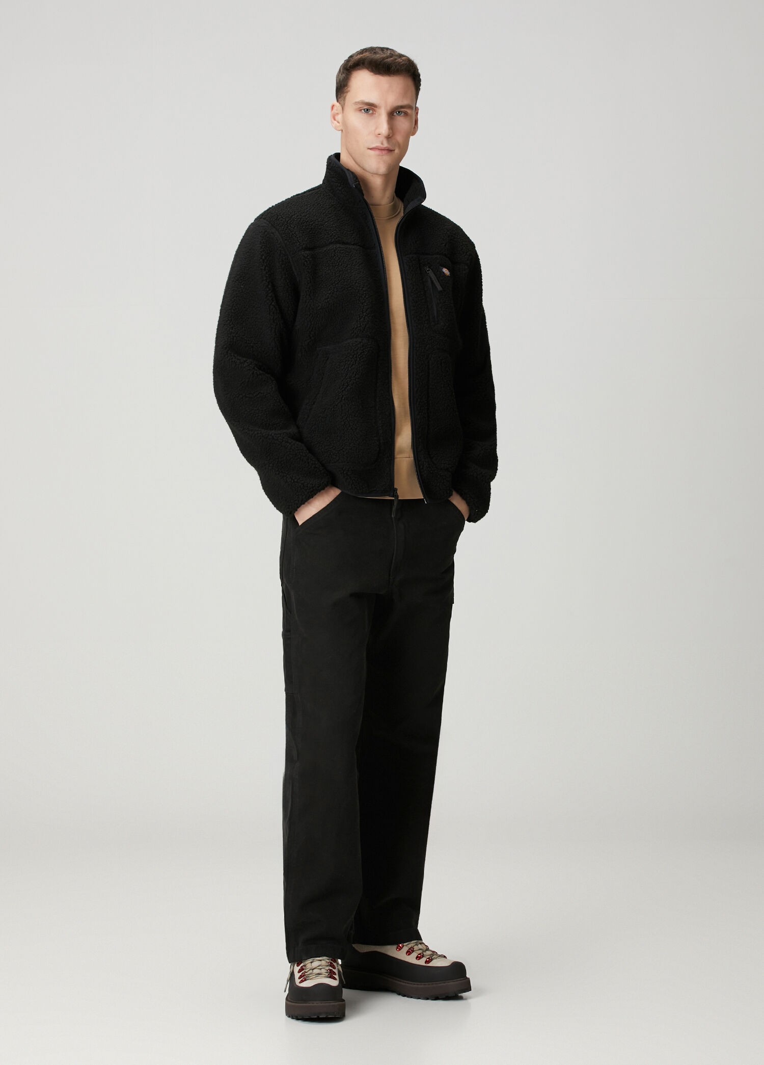 hope Dickies - Mount Hope Siyah Fleece Sweatshirt - Siyah