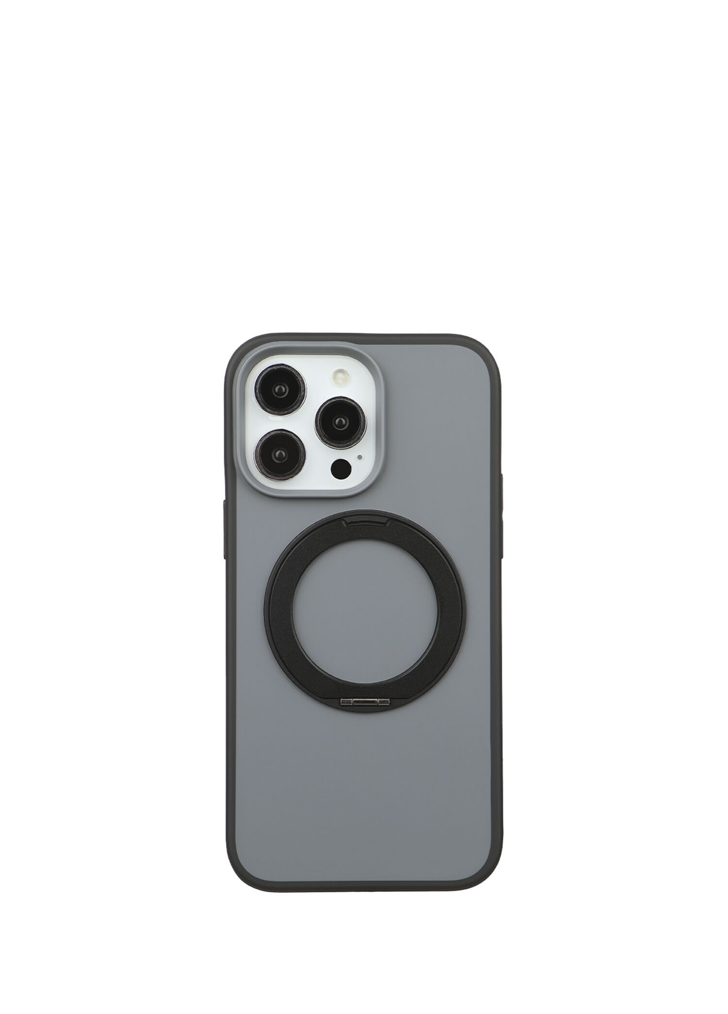 iPhone 16 Pro Max Füme Standlı Magsafe Premium Fonksiyonel Telefon Kılıfı