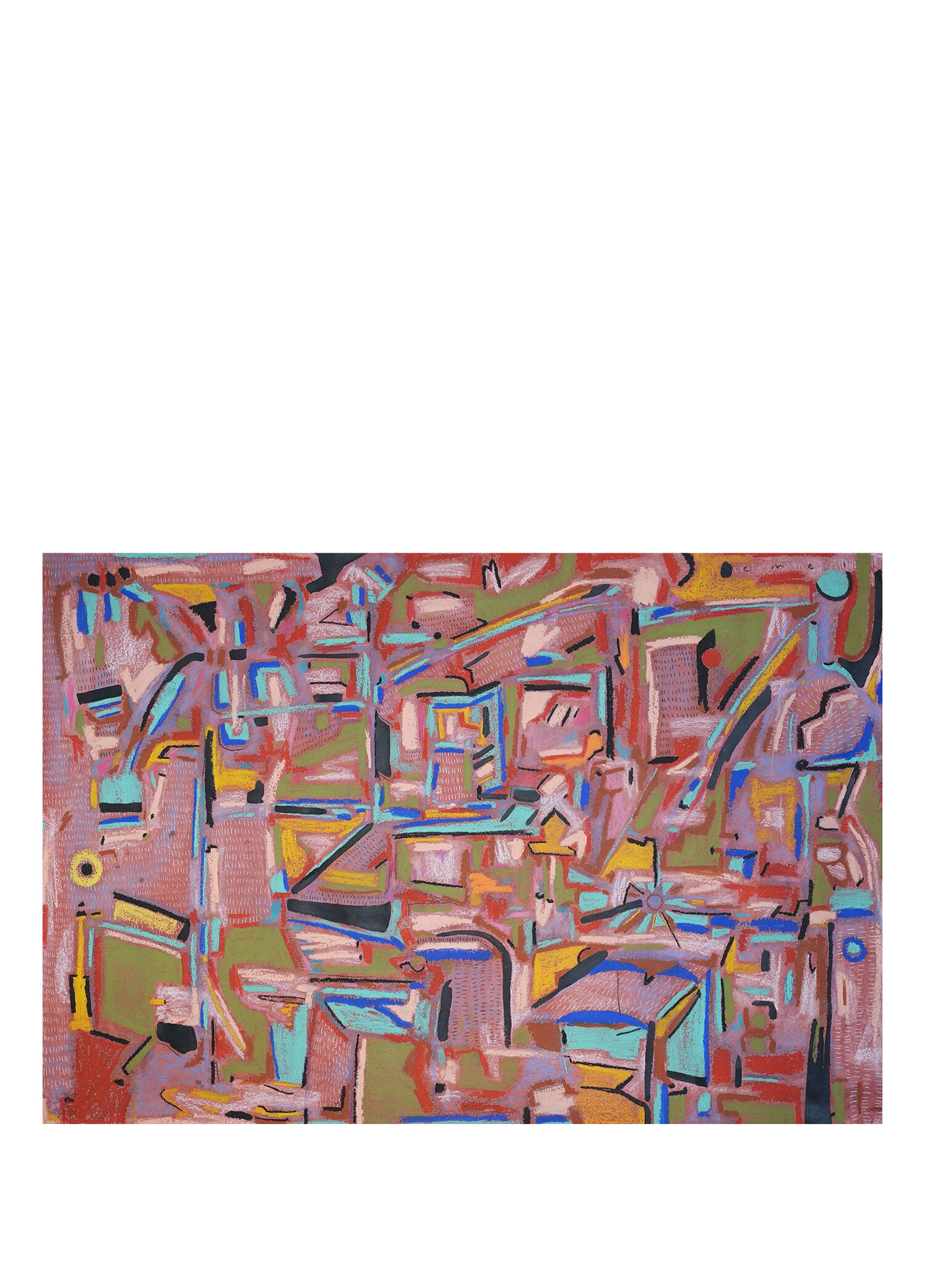 From The South Side 79x115 cm Resim