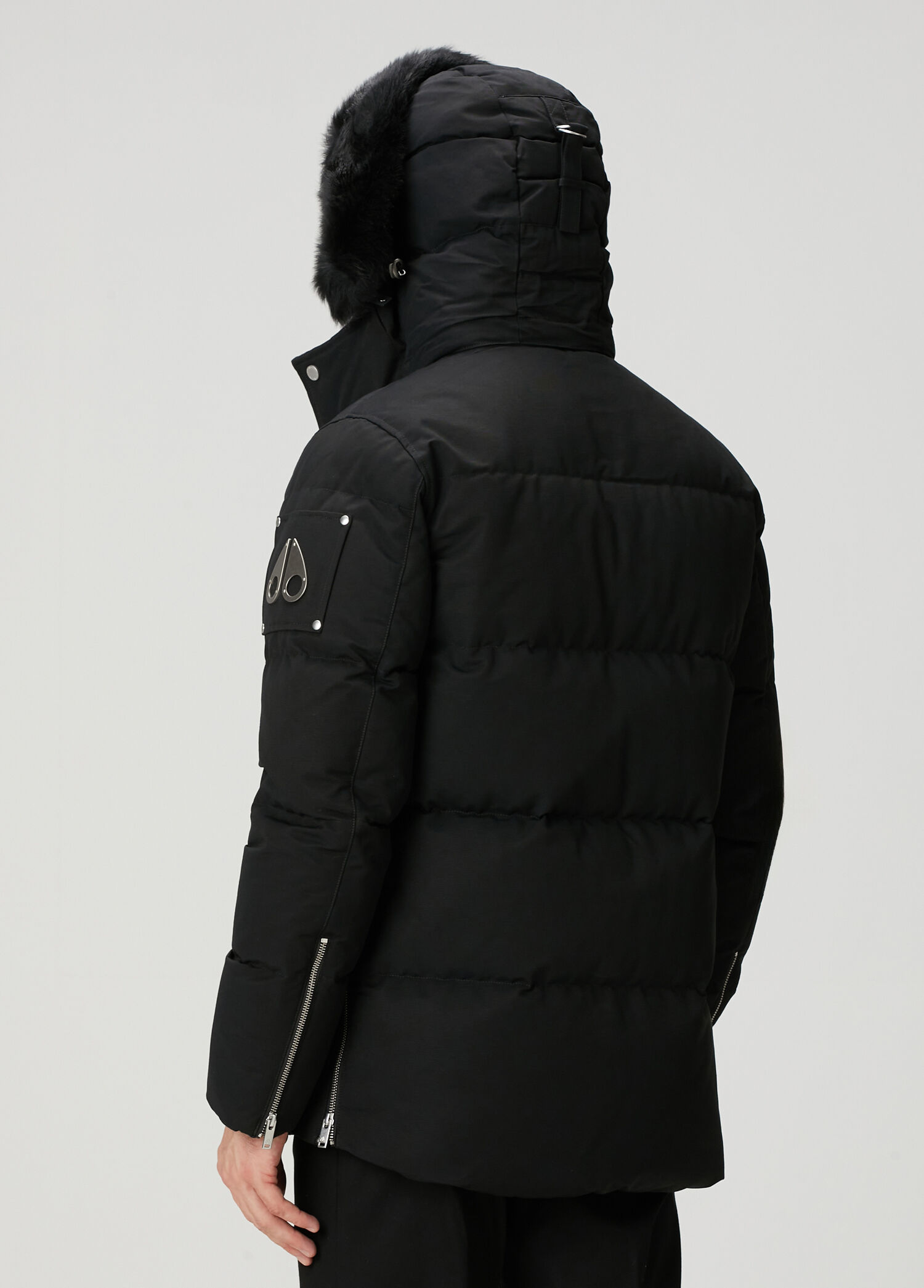 Moose Knuckles Siyah Erkek Siyah Kapüşonlu Puff Parka 1810919 | Beymen