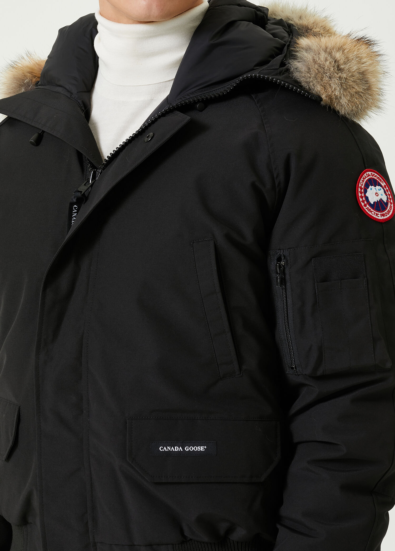 Beymen Chilliwack Siyah Kapüşonlu Bomber Mont. 5