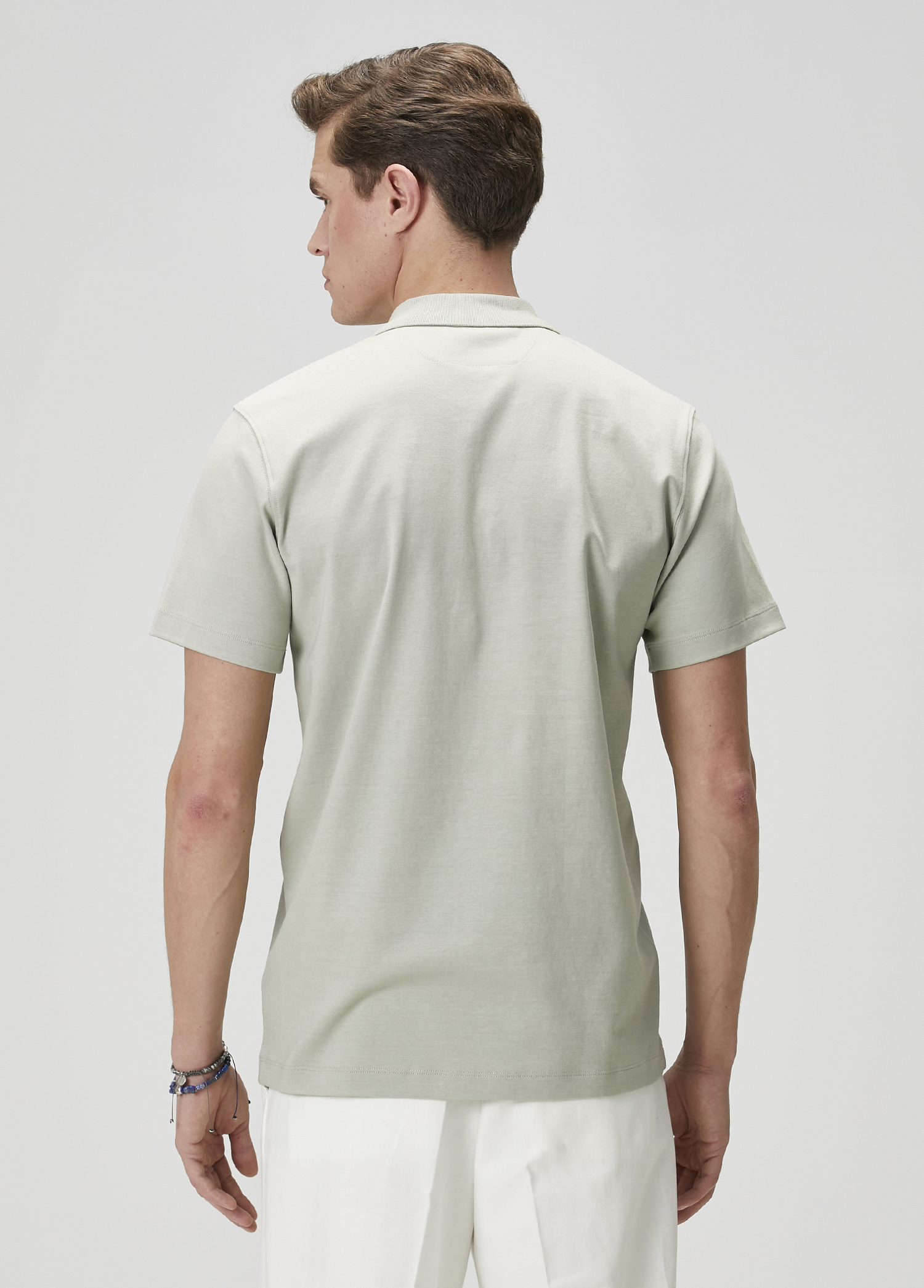 Comfort Fit Çağla Polo T-shirt_4