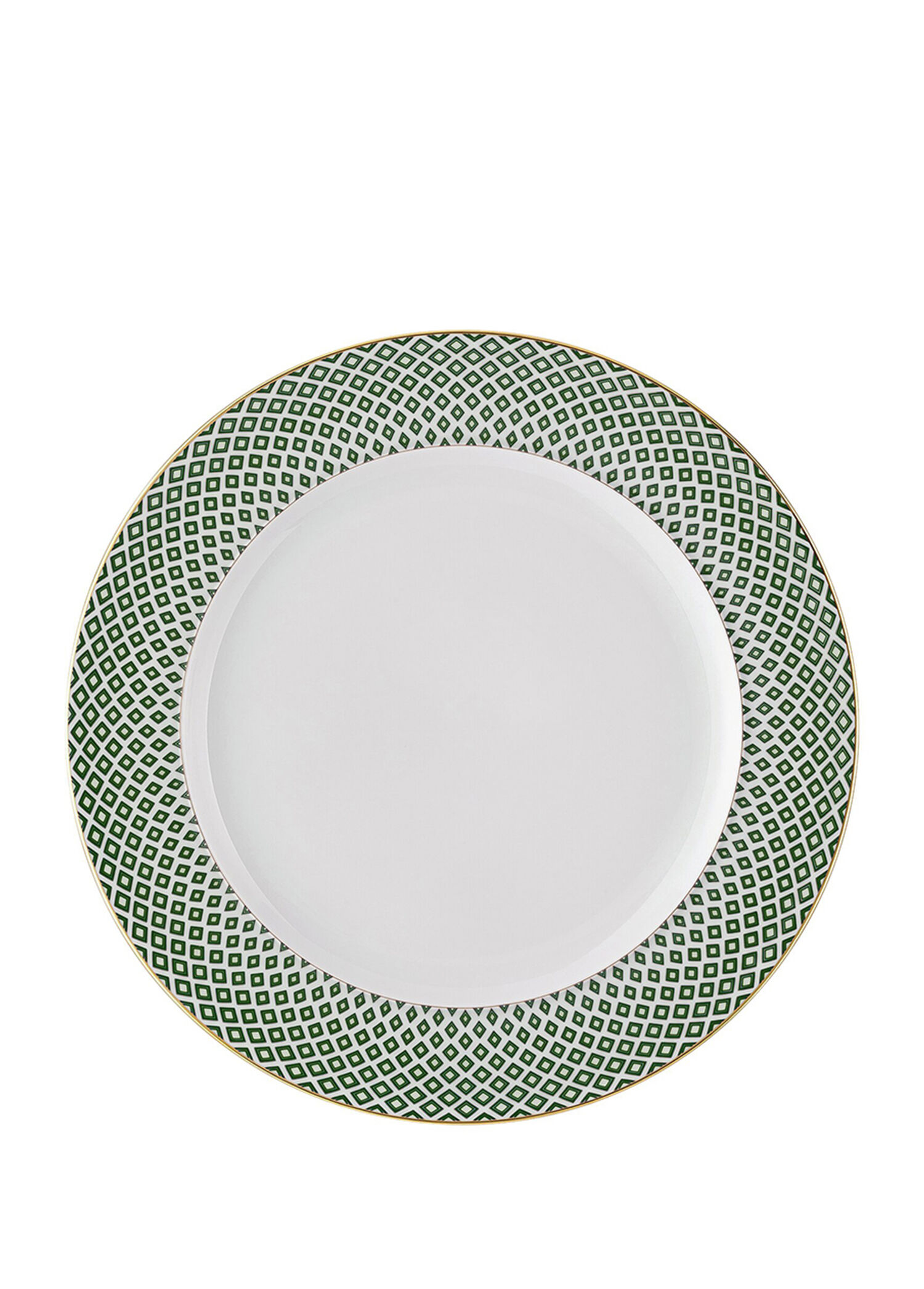 Francis Carreau Yeşil Porselen Pasta Tabağı 22 cm