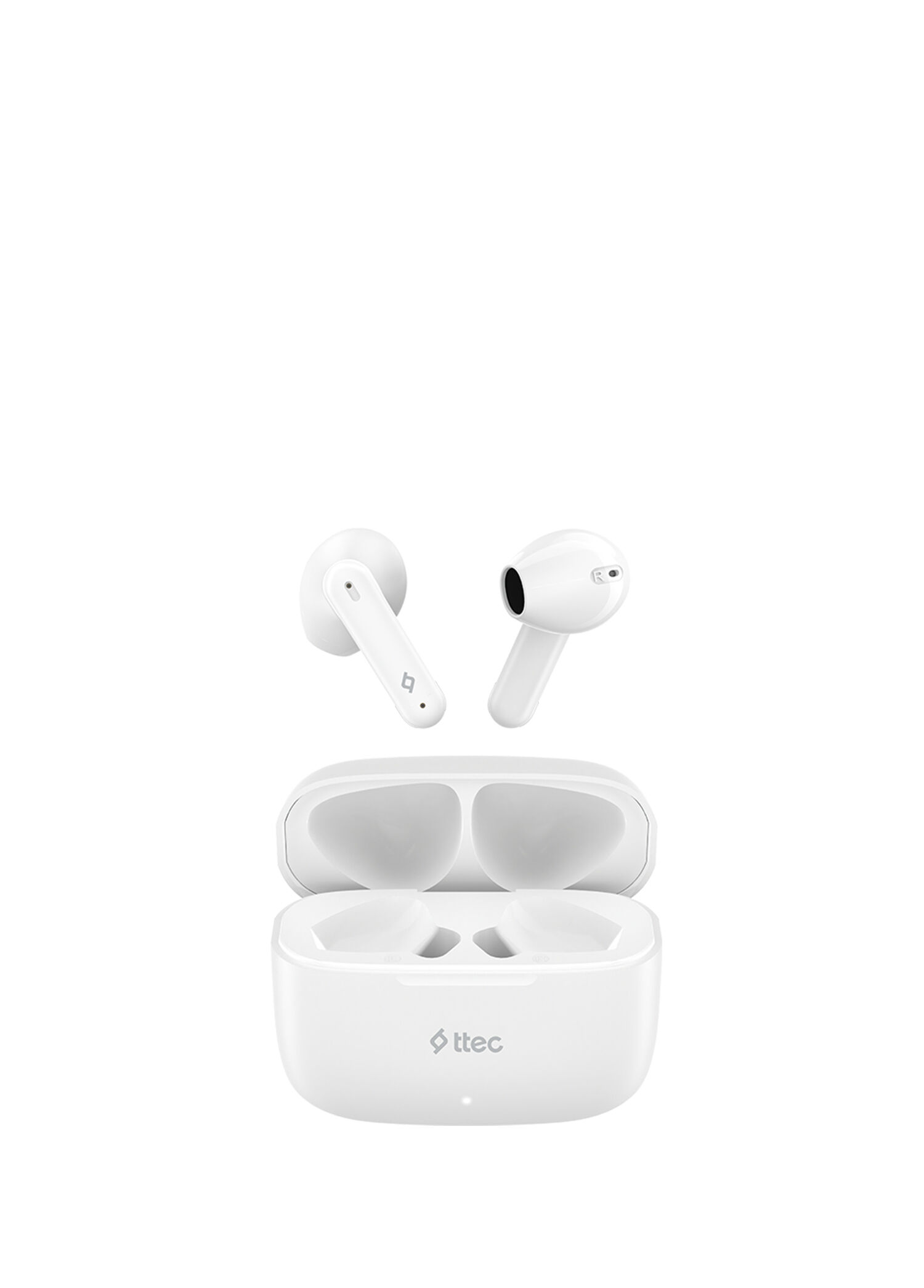 AirBeat Step Beyaz Kablosuz Kulak İçi TWS Bluetooth Kulaklık 2KM177