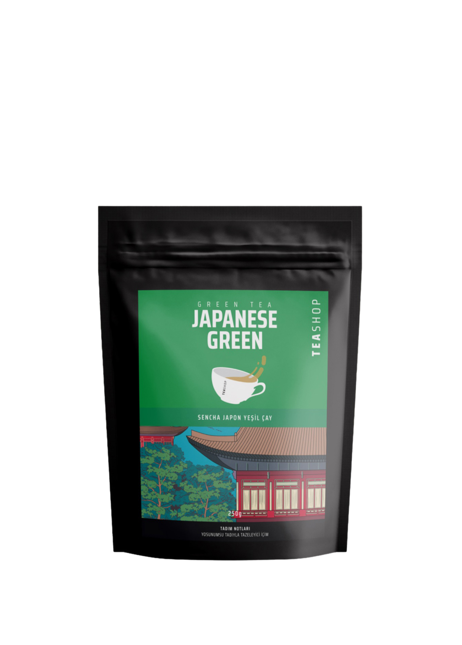 Japanese Green Tea Sencha Saf Yeşil Çay 250 gr