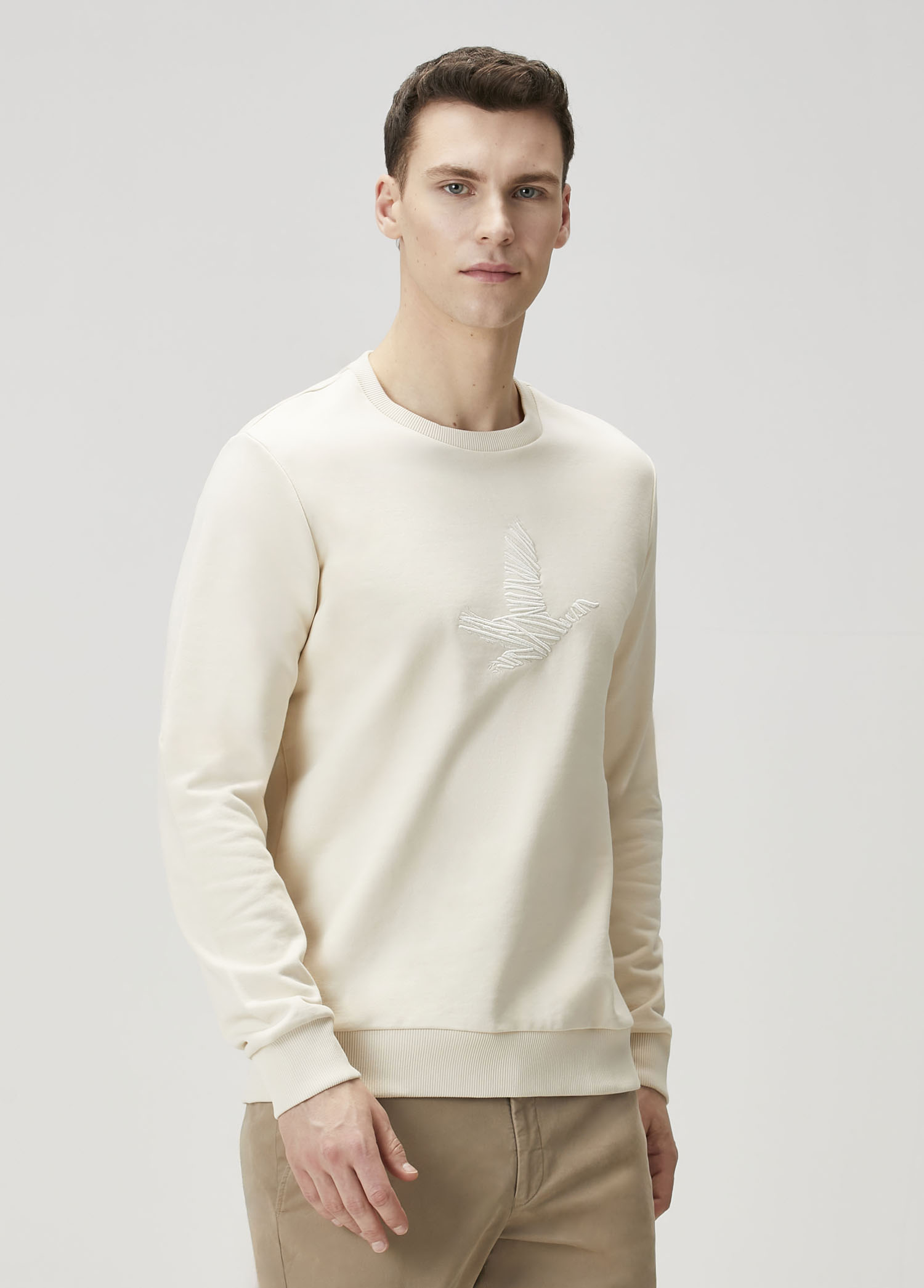 Kırık Beyaz Sweatshirt_2