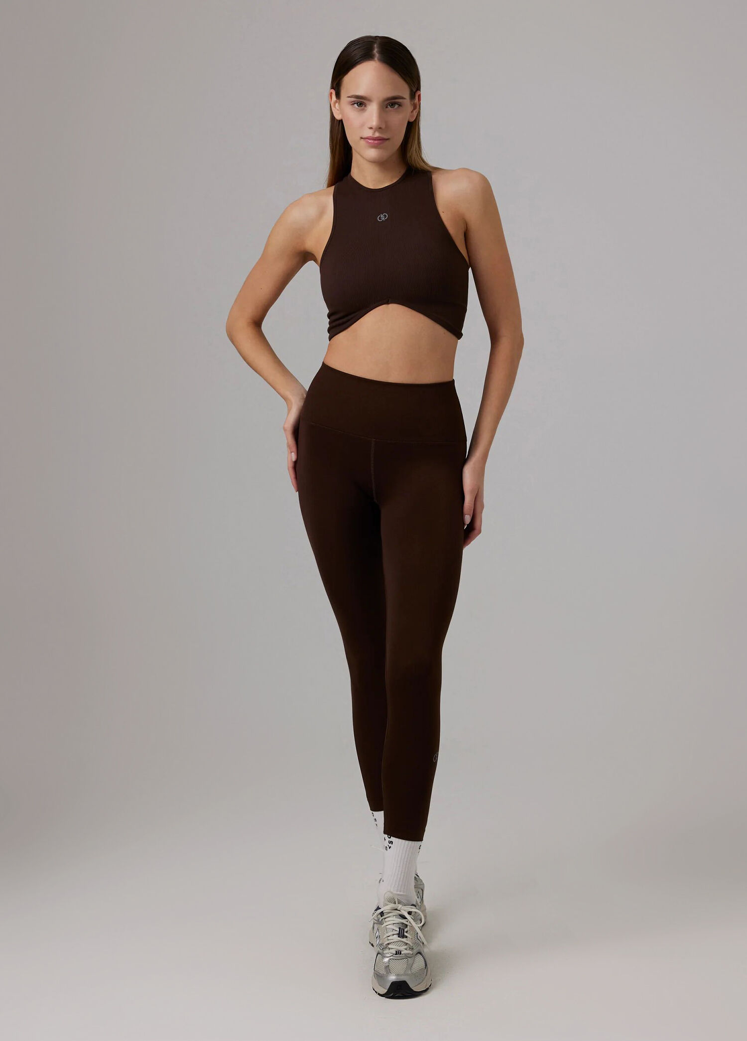 Iris Seamless Bra Mocha Kadın Spor Sütyeni