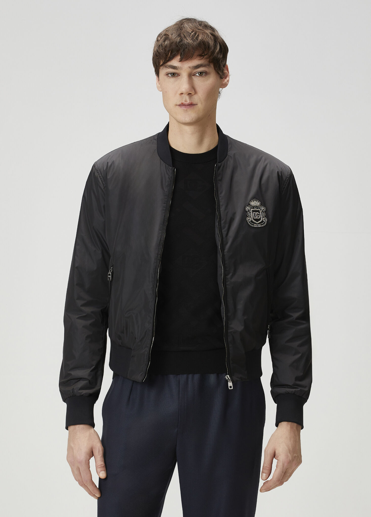 Siyah Bomber Mont