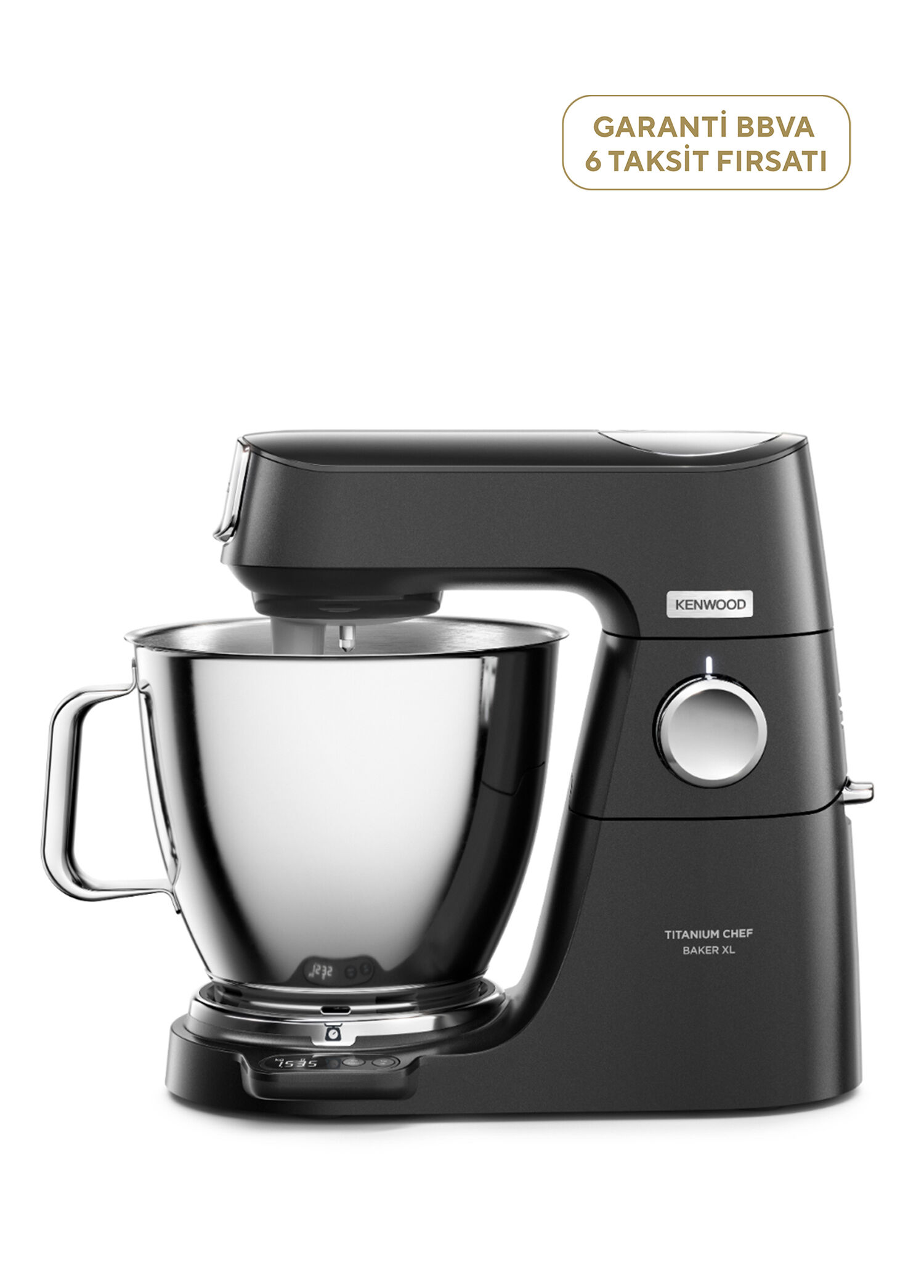 Titanium Chef Baker XL 1200W Çift Hazneli Siyah Mutfak Şefi KVL85.004BK