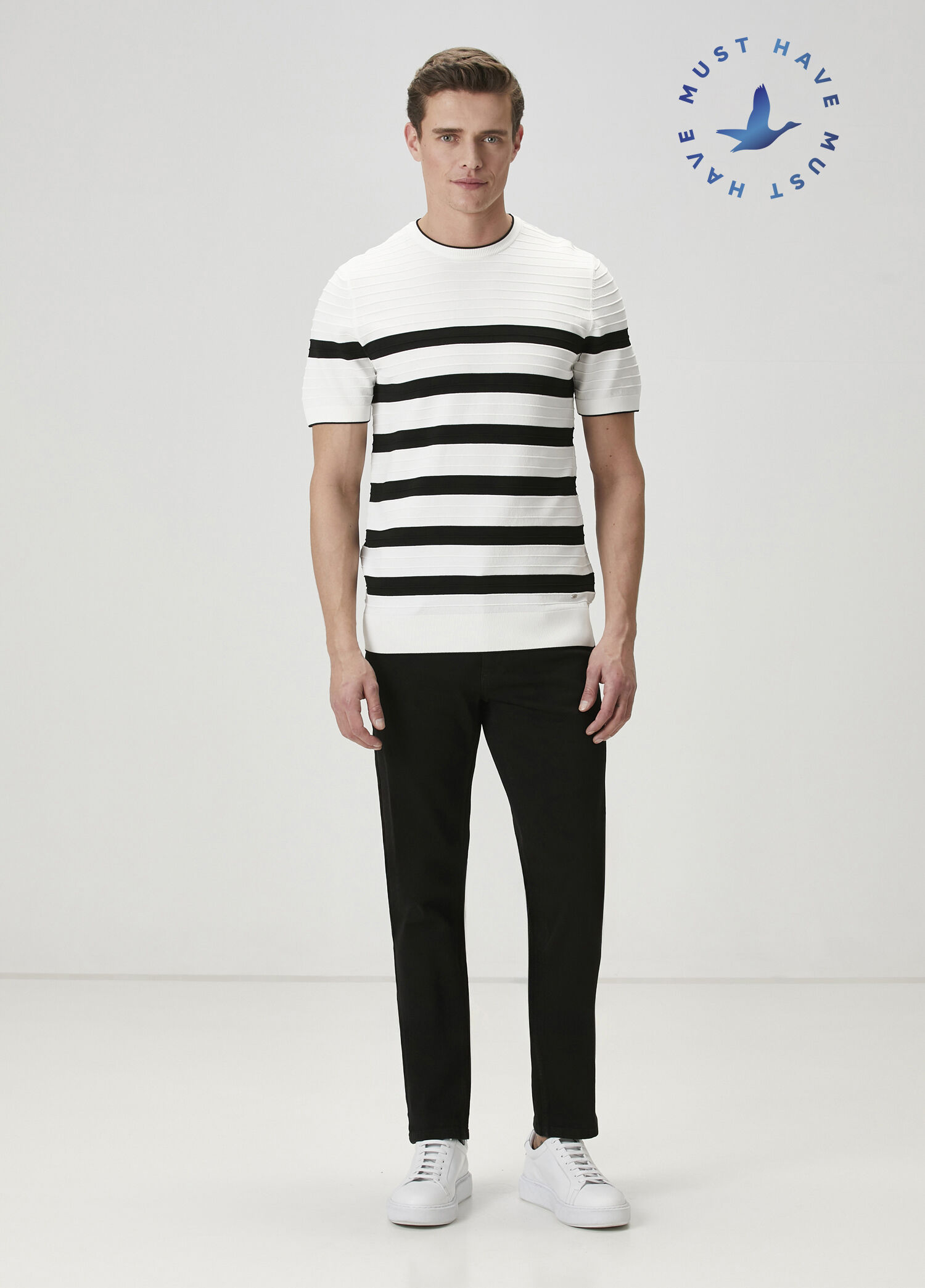 Slim Fit Siyah Jean Pantolon